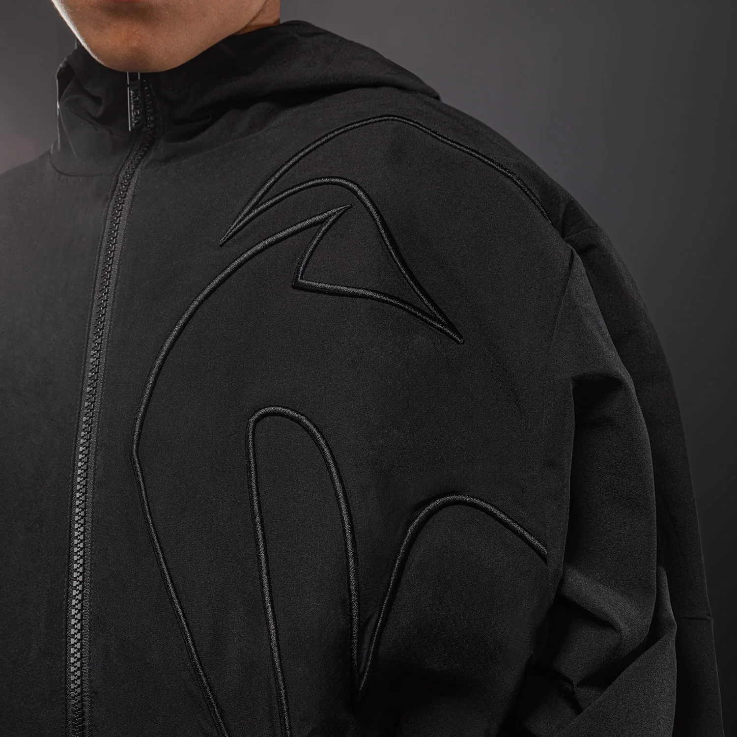 Venum Giant 3D Kids Track Jacket - Black - Image 6