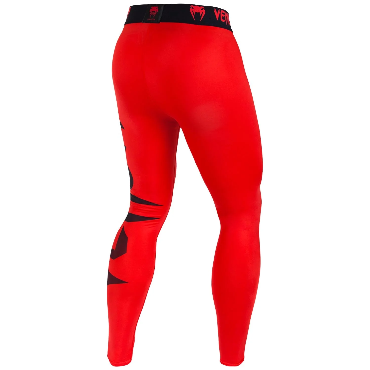 Venum Giant Compression Tights - Red/Black - Image 3