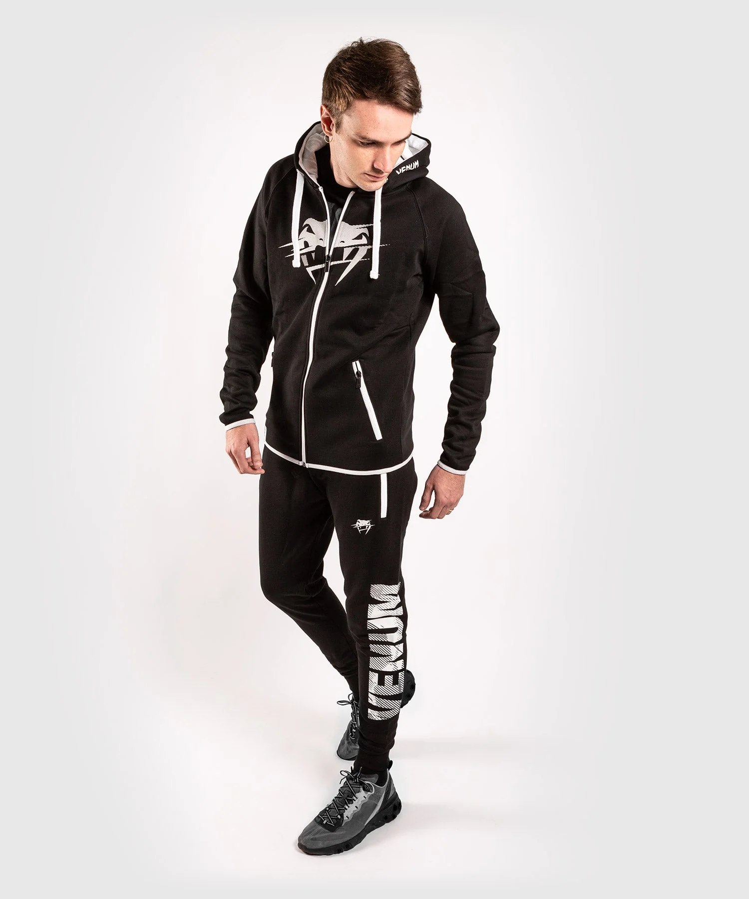 Venum Giant Hoody - Black/White - Image 4