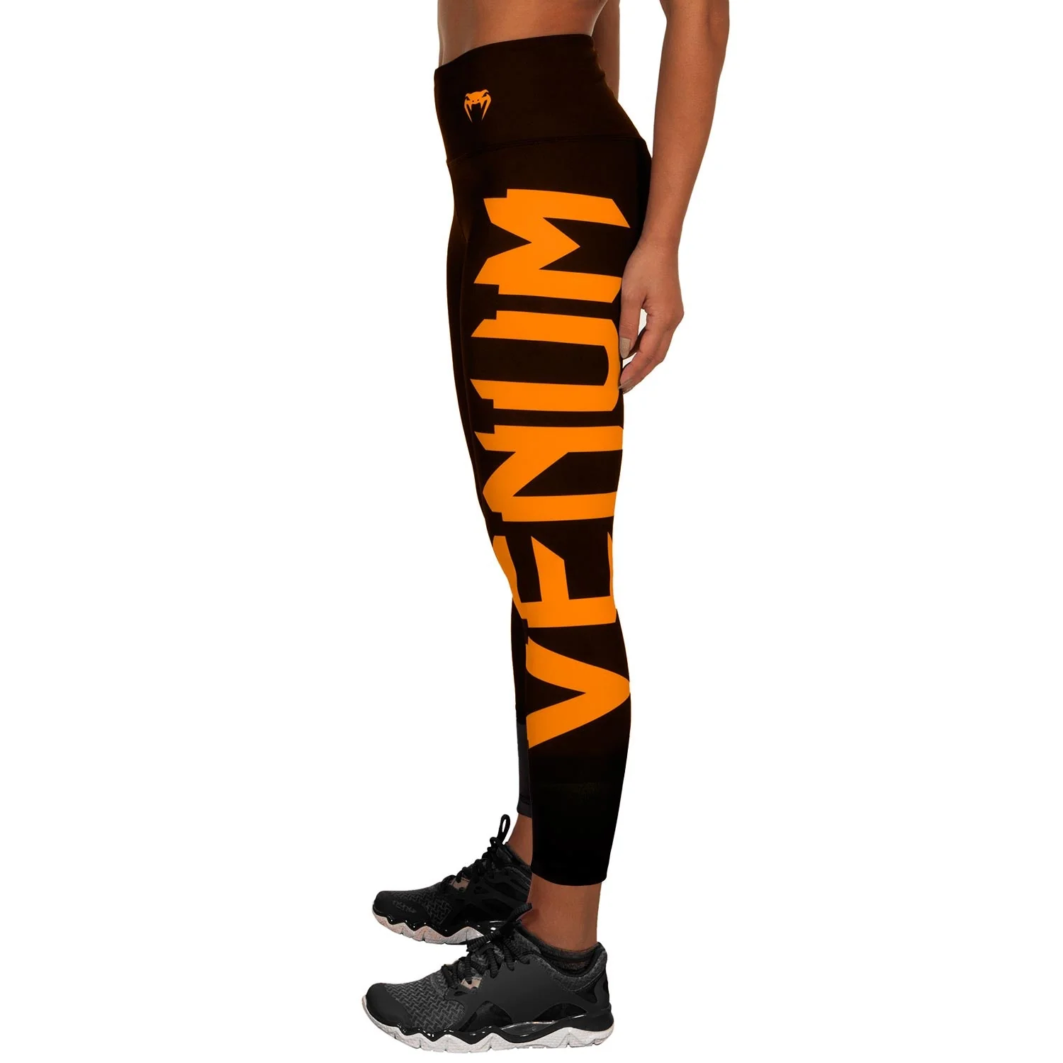 Venum Giant Leggings - Black/Coral - Image 3