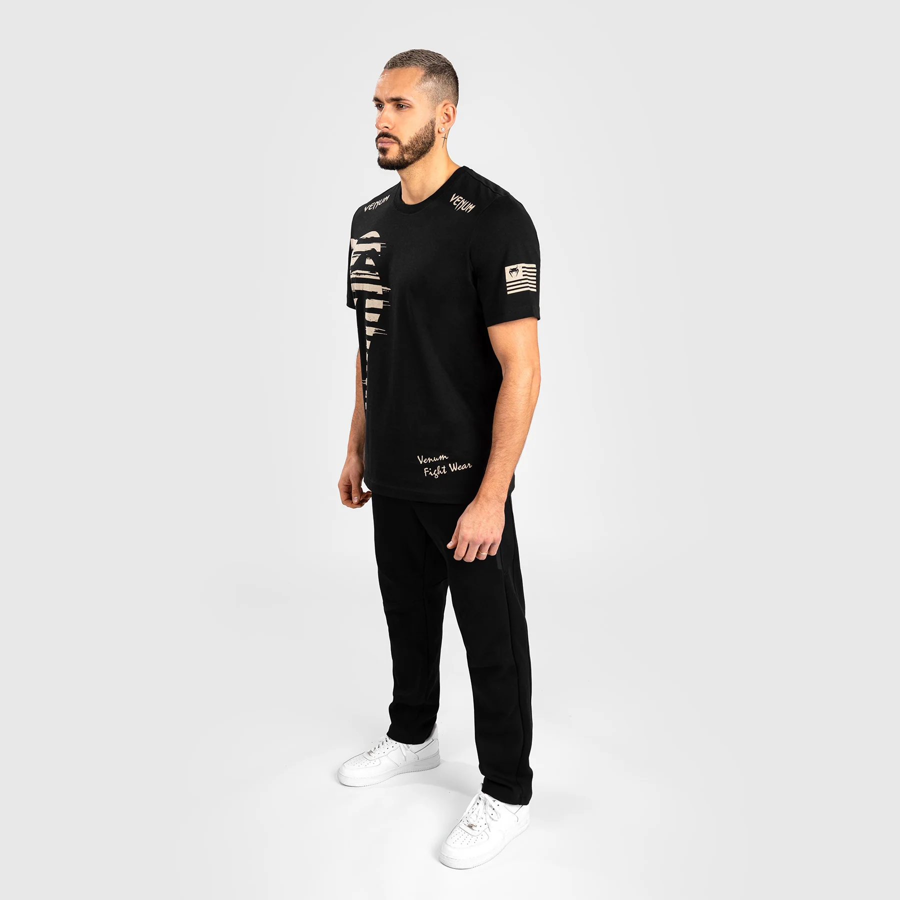 VENUM GIANT USA T-SHIRT - REGULAR FIT - BLACK - Image 3