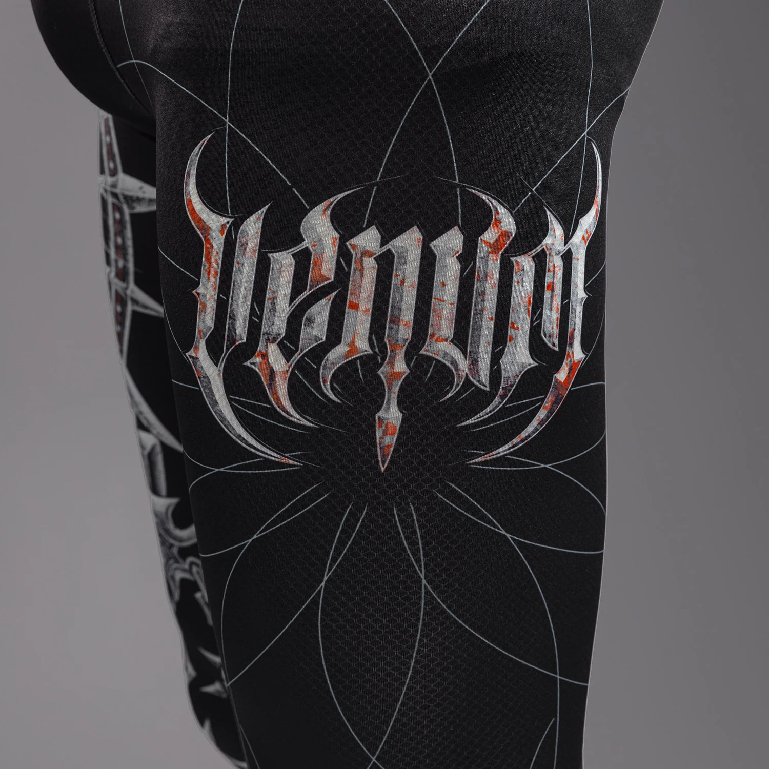 Venum Gladiator 5.0 Men's Spats - Black/Silver - Image 6
