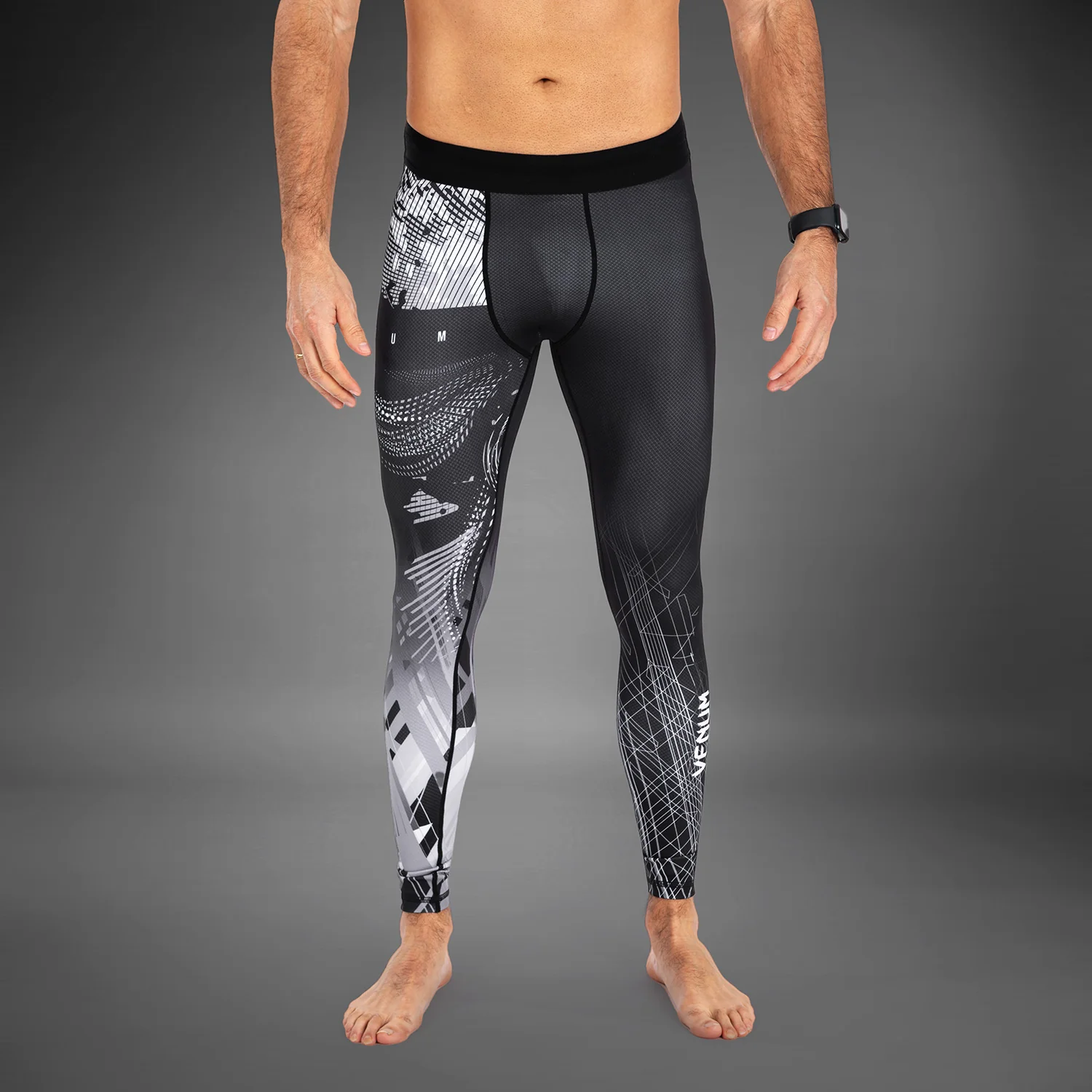 Venum Gorilla Jungle Spats - Black/White