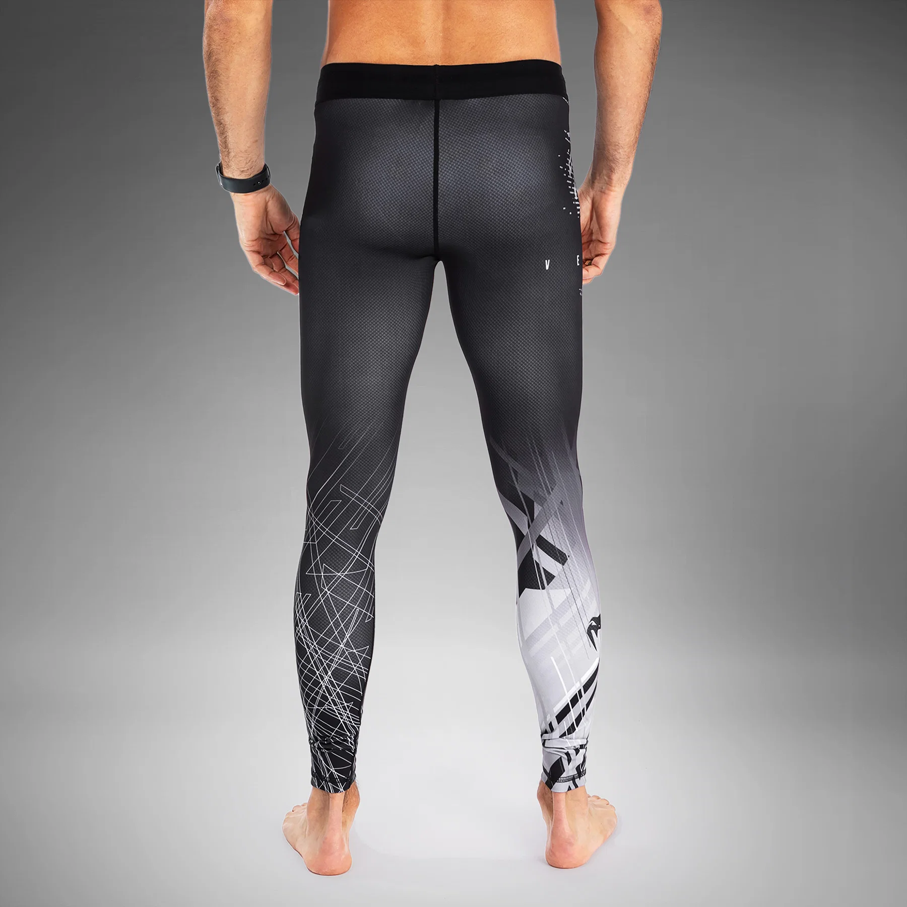 Venum Gorilla Jungle Spats - Black/White - Image 2