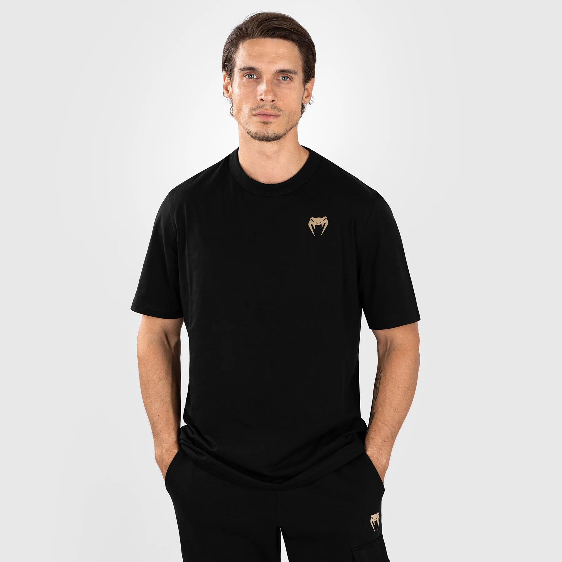 Venum Gorilla Jungle T-Shirt - Black/Sand