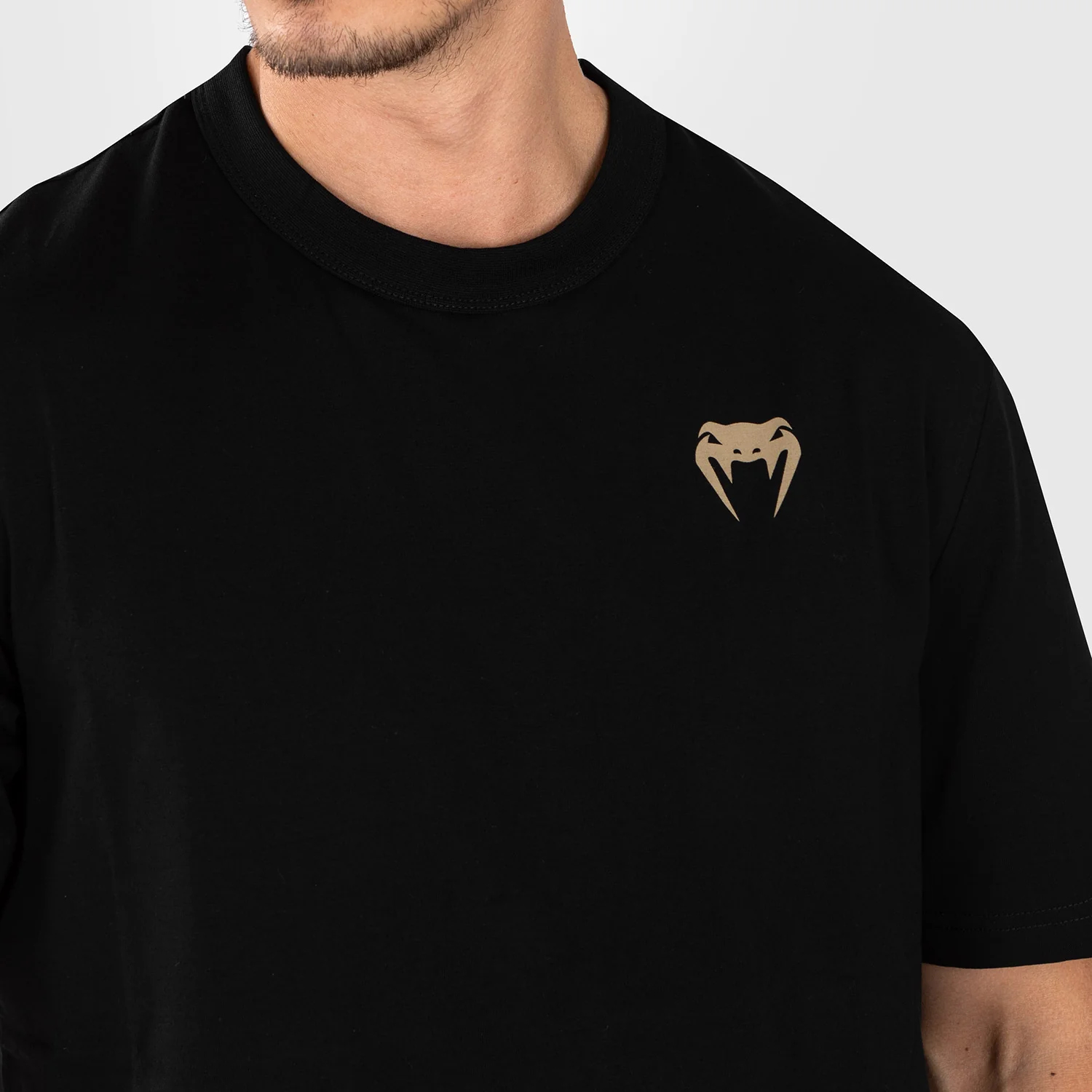 Venum Gorilla Jungle T-Shirt - Black/Sand - Image 7