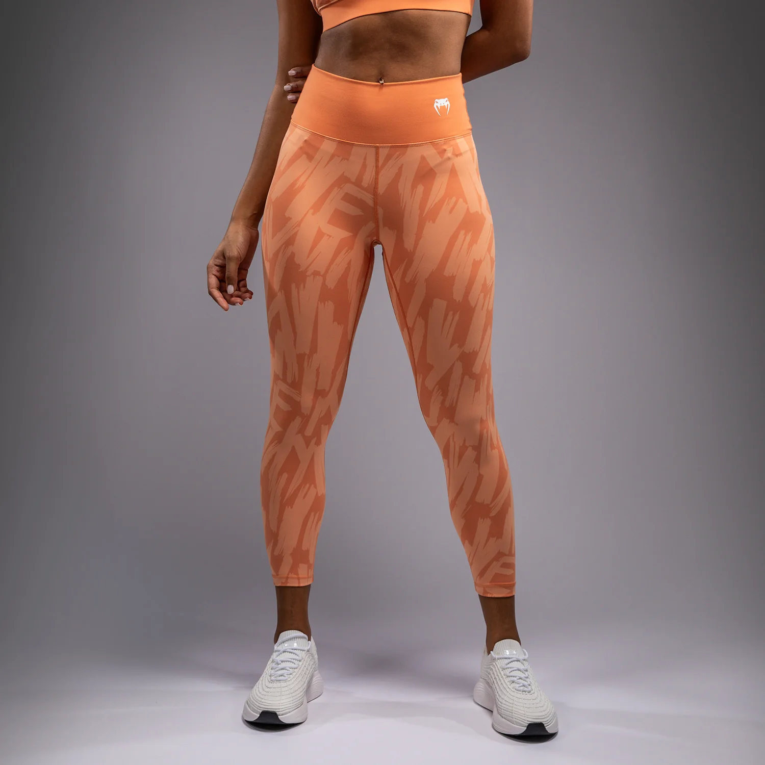 Venum Graffiti Women’s 7/8 Leggings - Velvet Apricot - Image 3