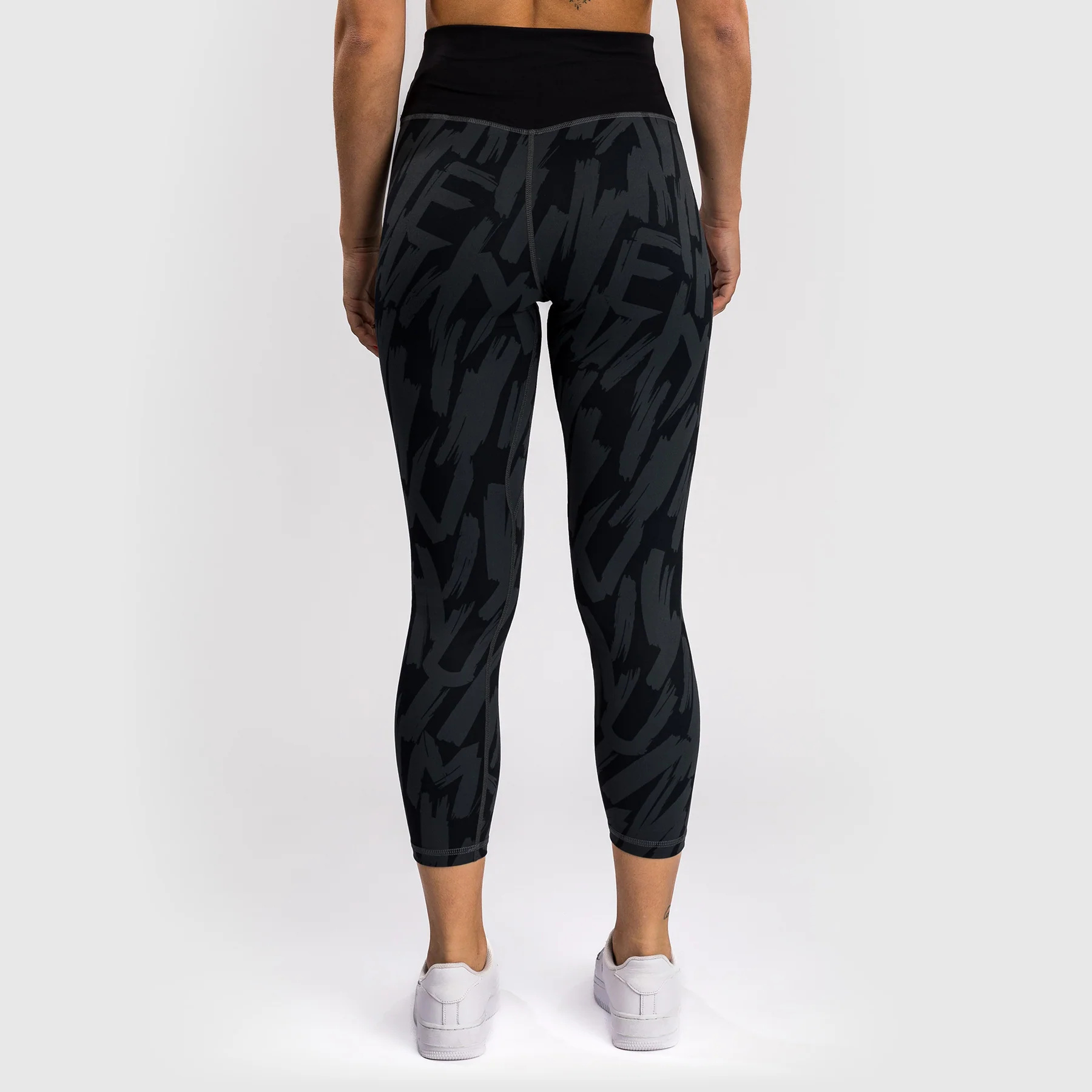 Venum Graffiti Women’s Full-Length Leggings - Urban Charcoal - Image 3
