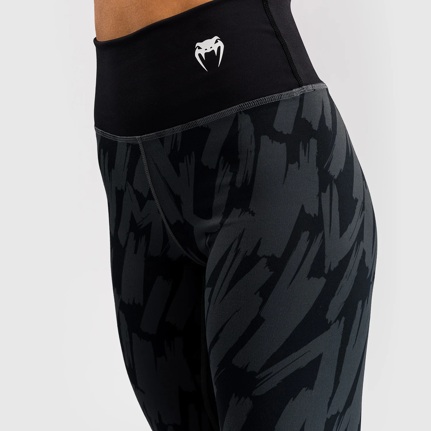 Venum Graffiti Women’s Full-Length Leggings - Urban Charcoal - Image 4
