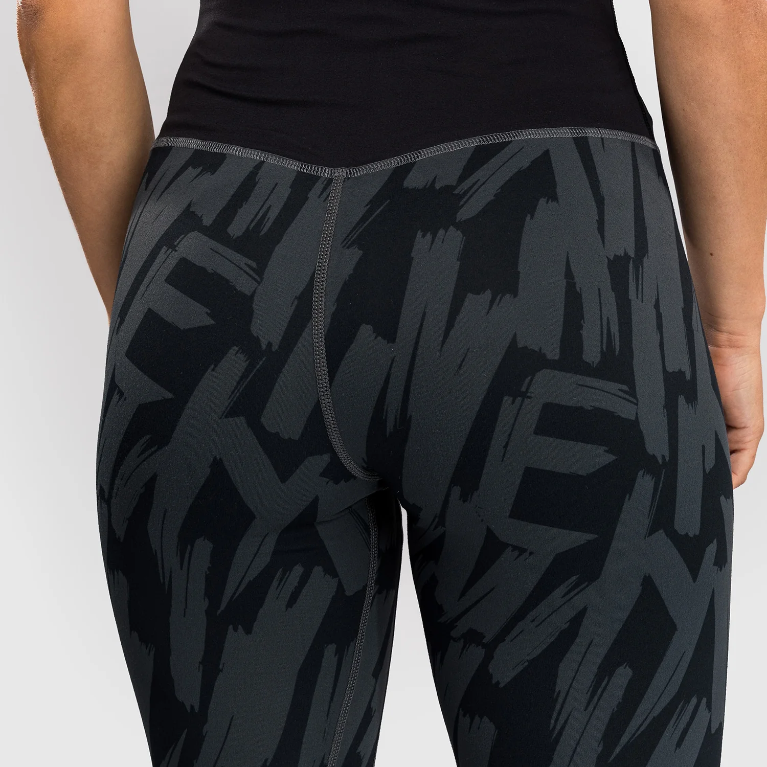 Venum Graffiti Women’s Full-Length Leggings - Urban Charcoal - Image 5