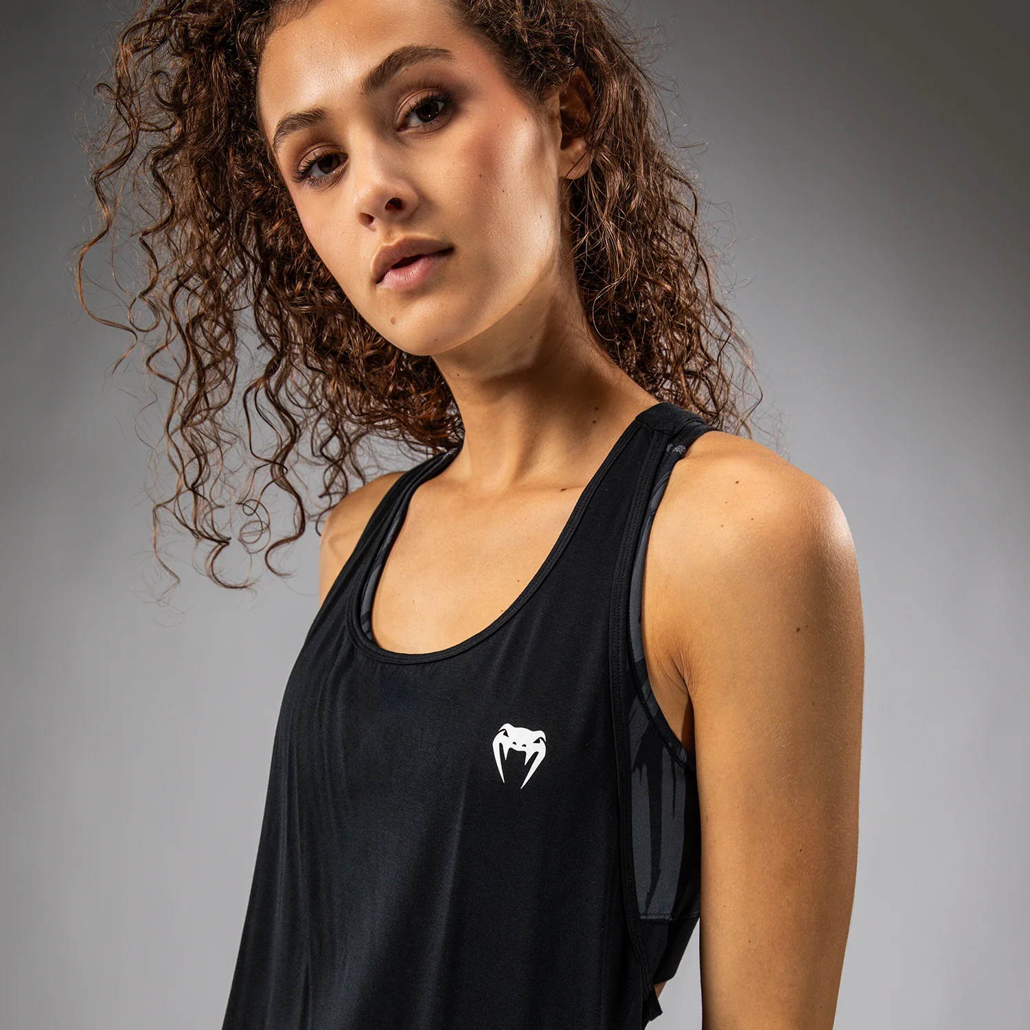 Venum Graffiti Women’s Tank Top - Urban Charcoal - Image 4