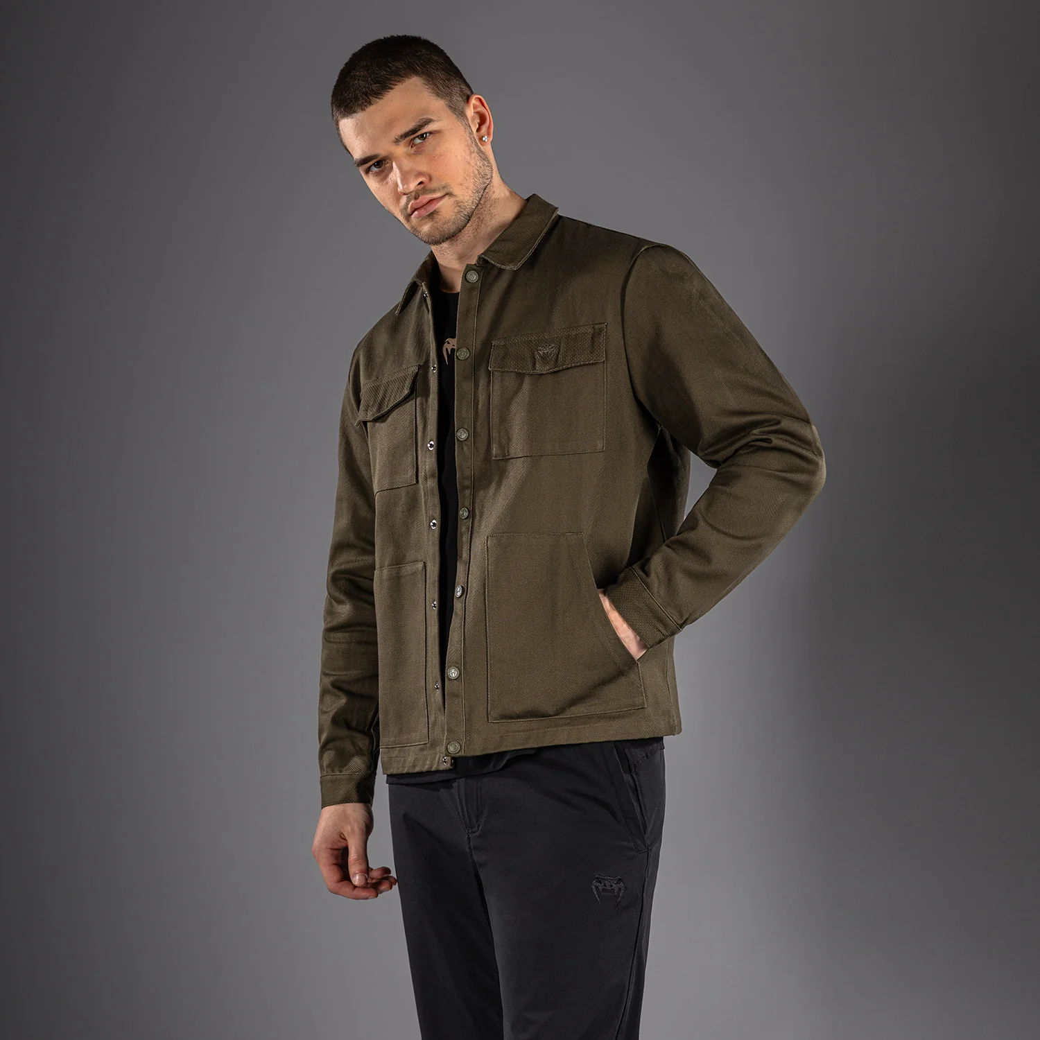 Venum Heritage Shirt - Khaki - Image 3