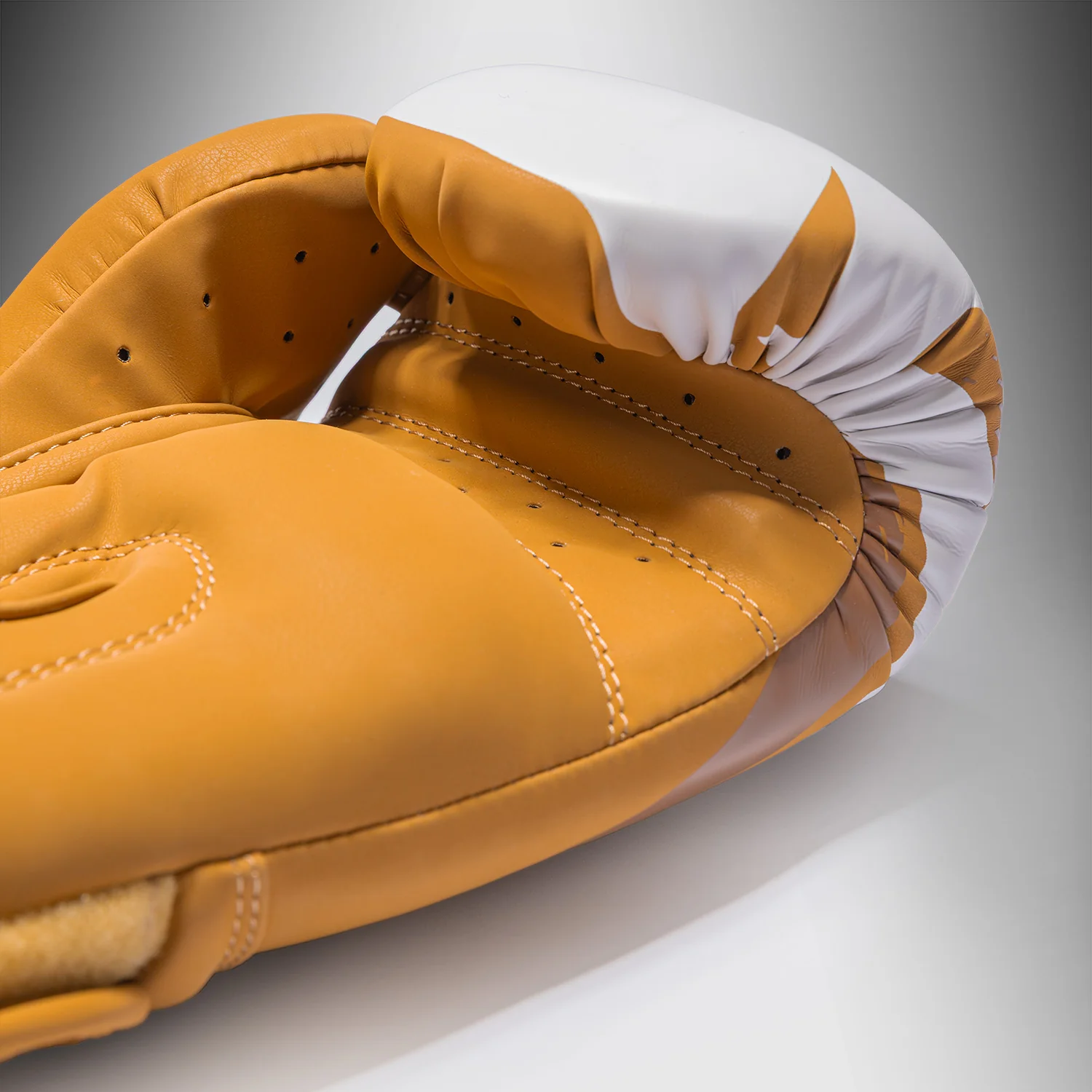 Venum Hurricane Boxing Gloves - Havana/ White - Image 4