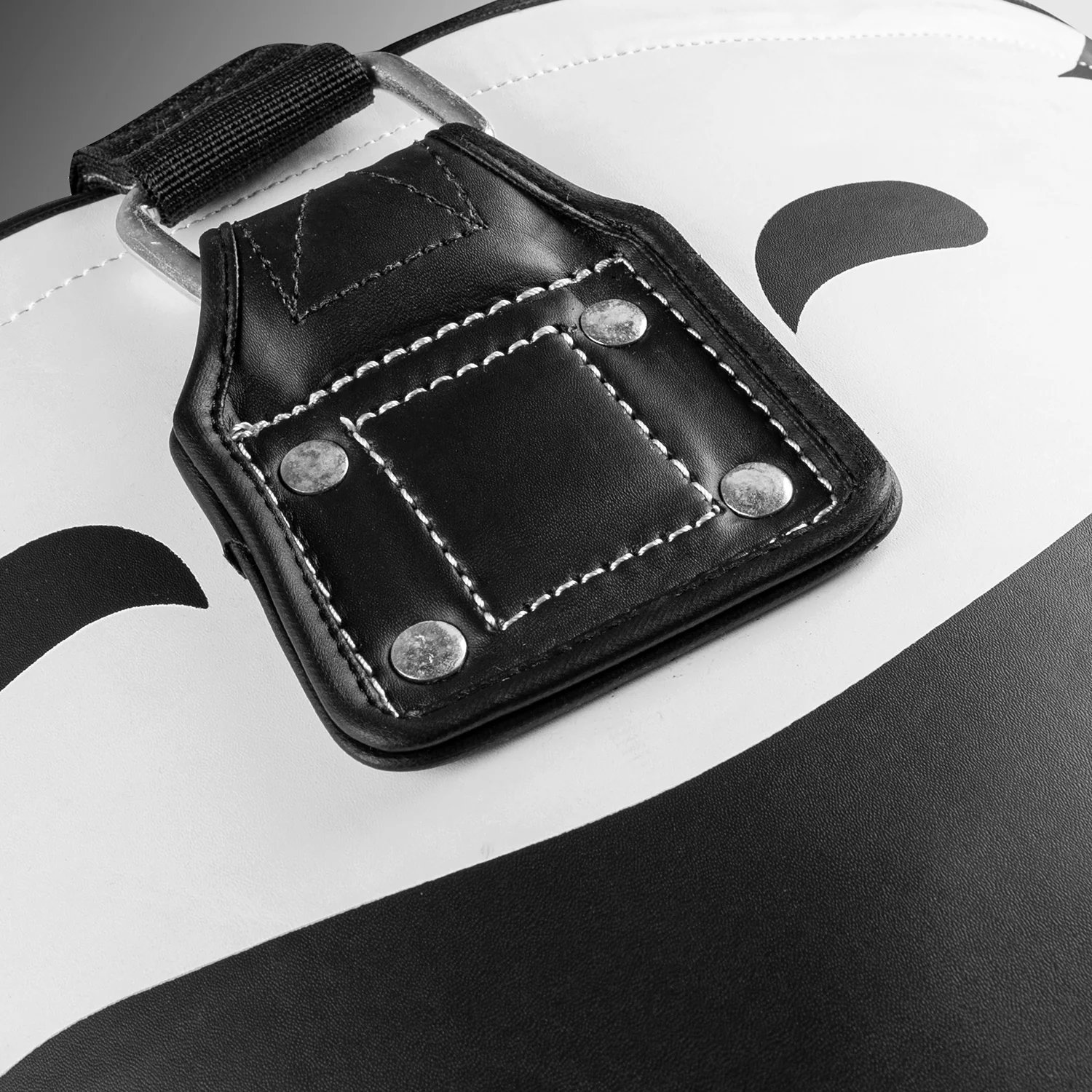 Venum Hurricane Heavy Punch Bag - Black/White - Image 3