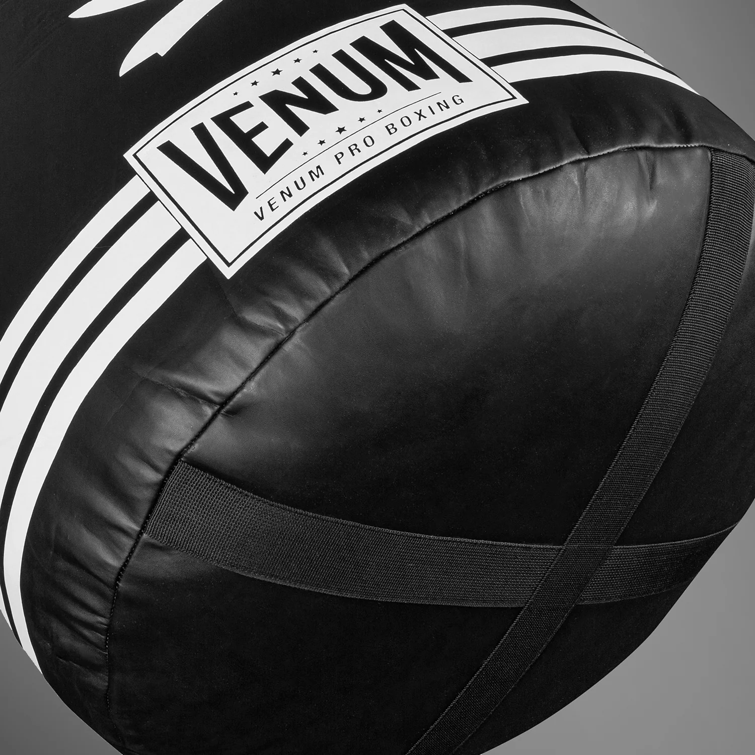Venum Hurricane Heavy Punch Bag - Black/White - Image 4