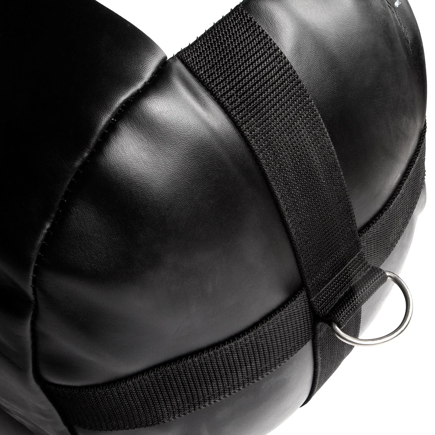 Venum Hurricane Punching Bag Black - New PU Leather - Filled - Image 6