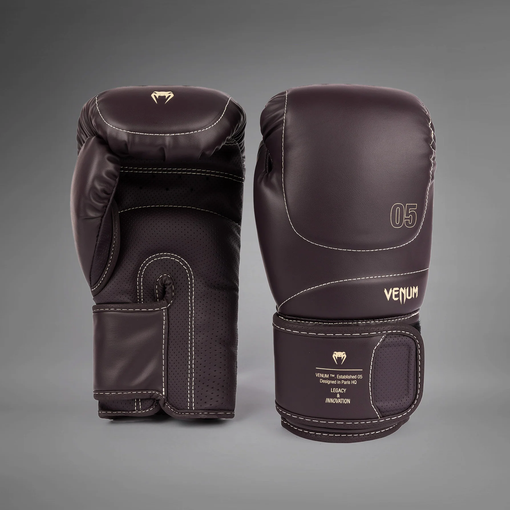Venum Impact Evo Boxing Gloves - Chocolate - Image 2