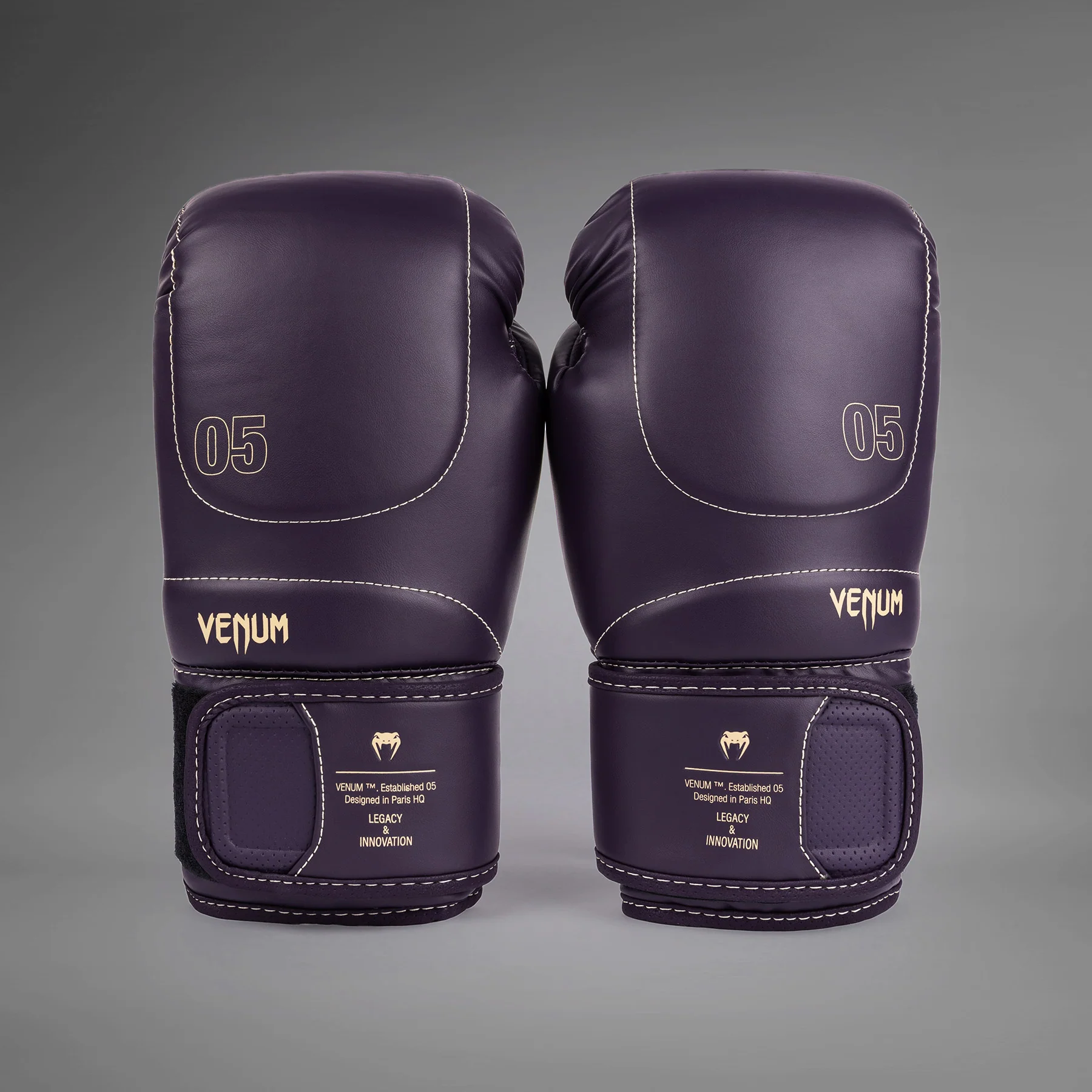 Venum Impact Evo Boxing Gloves - Deep Purple - Image 4