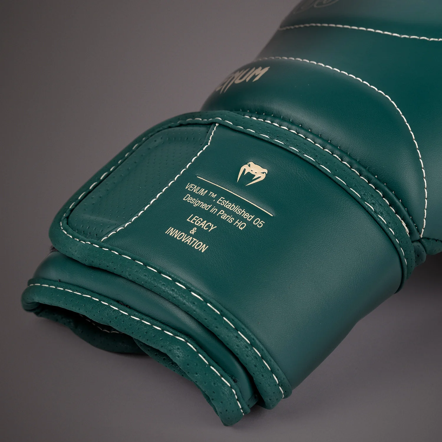 Venum Impact Evo Boxing Gloves - Emerald Green - Image 5