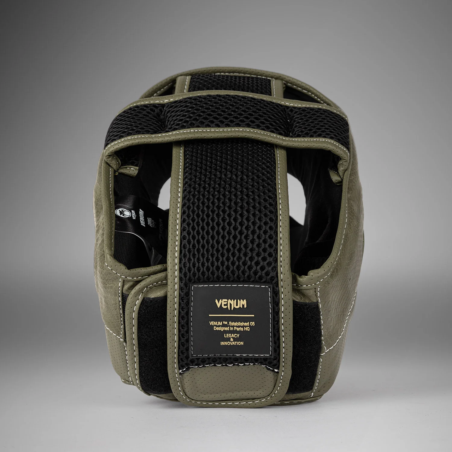 Venum Impact Evo Scales Headgear - Army Green - Image 4