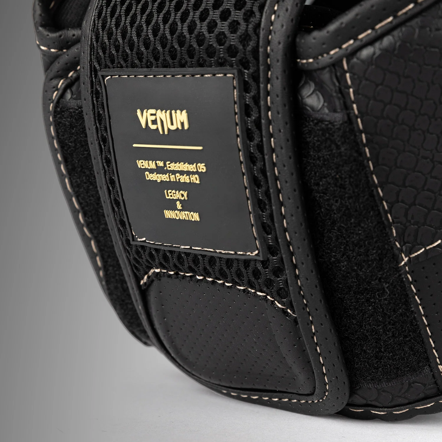 Venum Impact Evo Scales Headgear - Black - Image 5