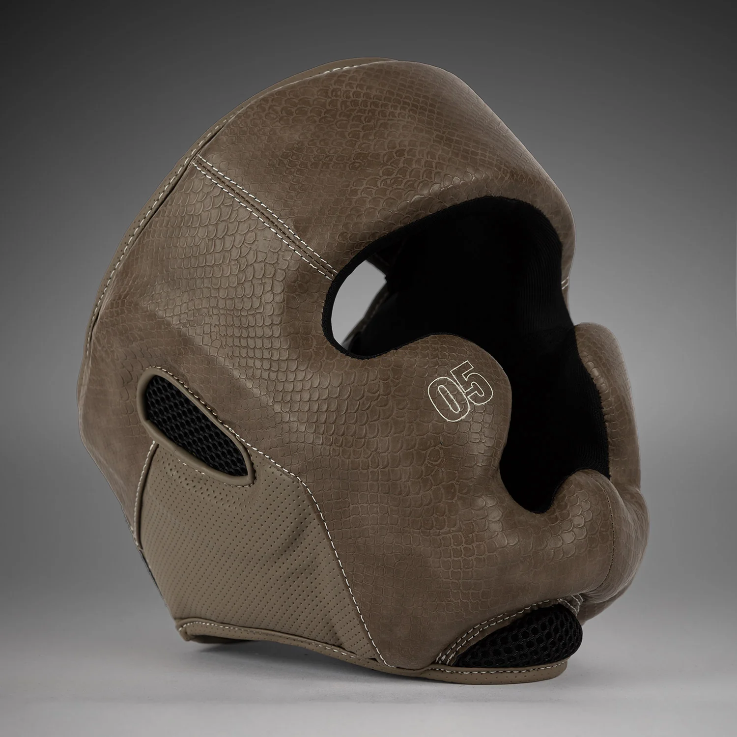 Venum Impact Evo Scales Headgear - Brown - Image 2