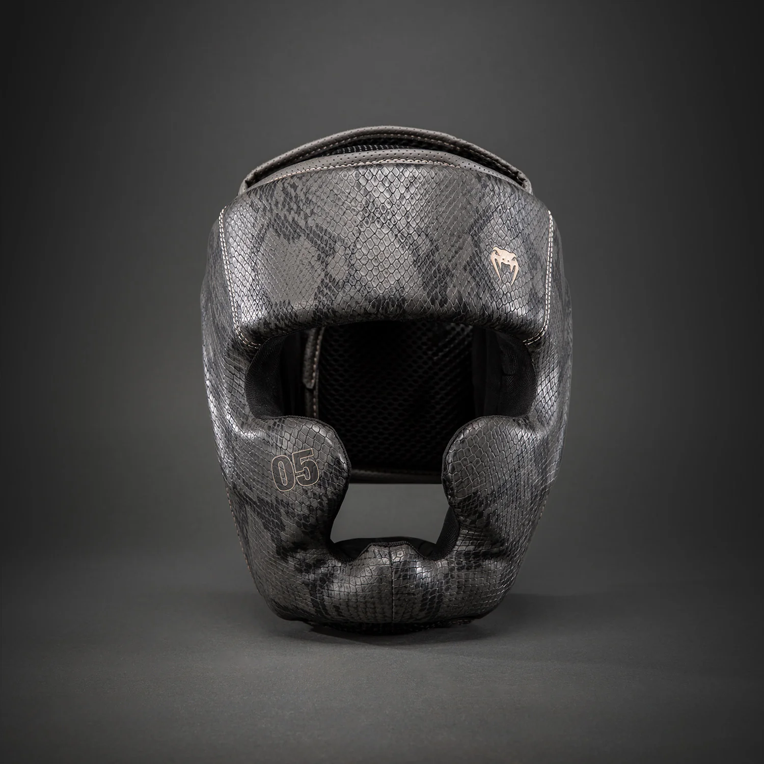 Venum Impact Evo Scales Headgear - Dark Grey
