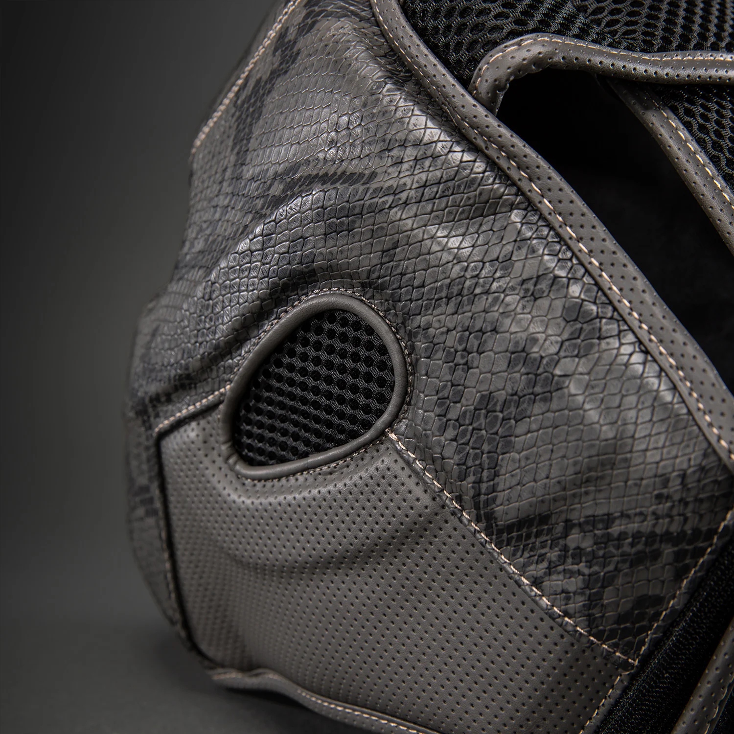 Venum Impact Evo Scales Headgear - Dark Grey - Image 6