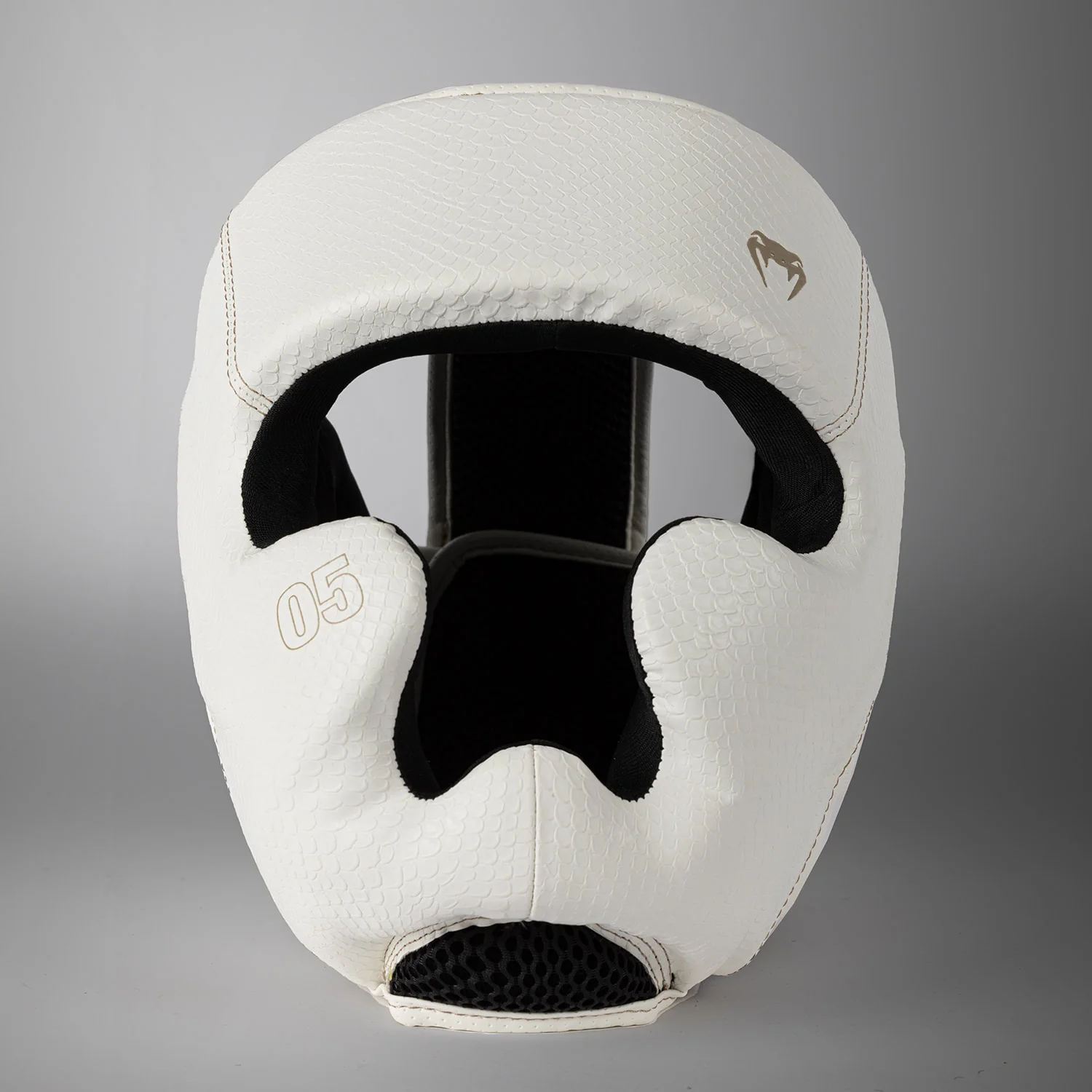 Venum Impact Evo Scales Headgear - Ivory