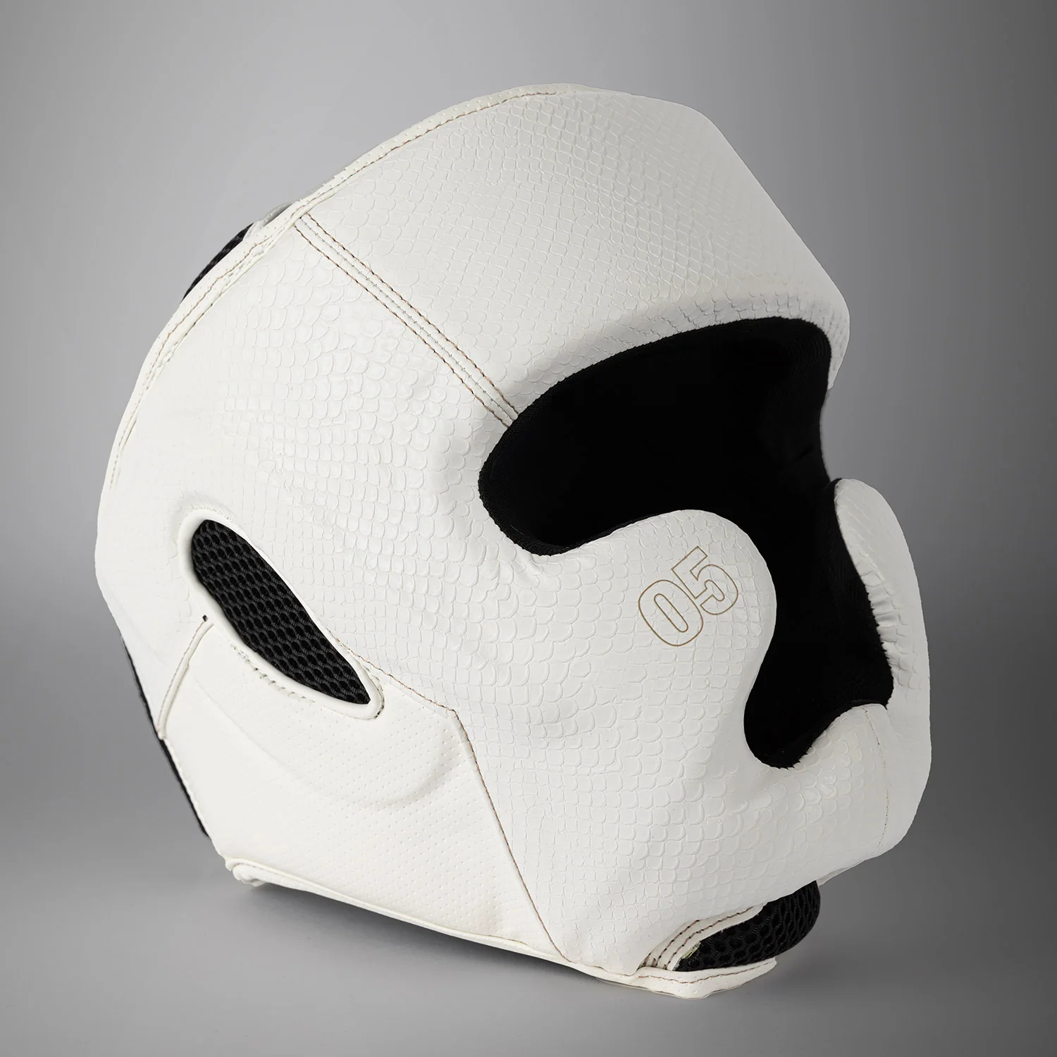 Venum Impact Evo Scales Headgear - Ivory - Image 2