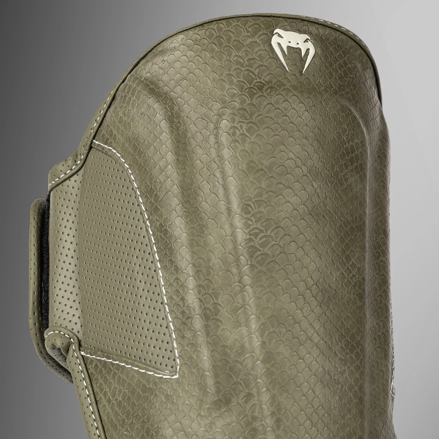 Venum Impact Evo Scales Shin Guards - Army Green - Image 5