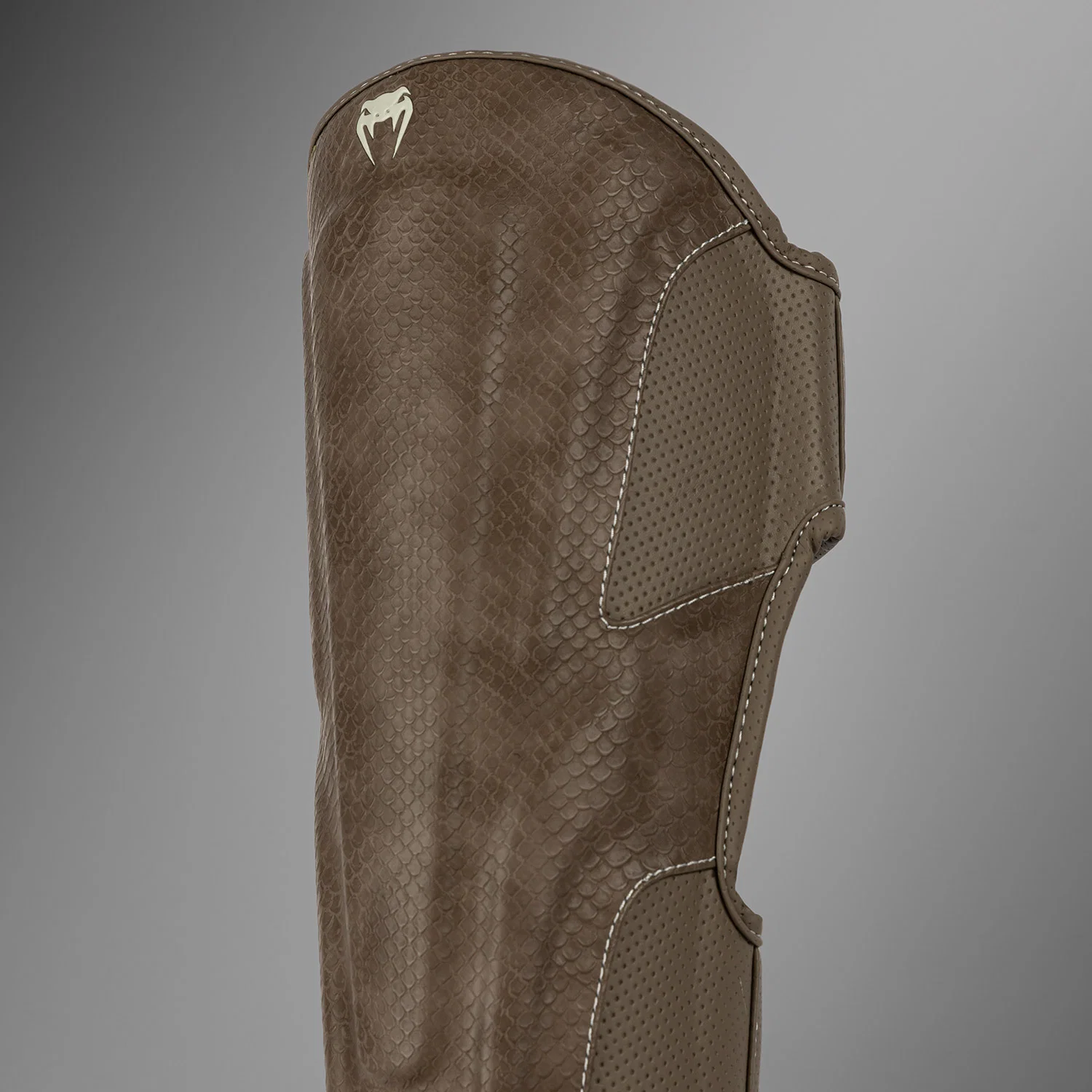 Venum Impact Evo Scales Shin Guards - Brown - Image 4