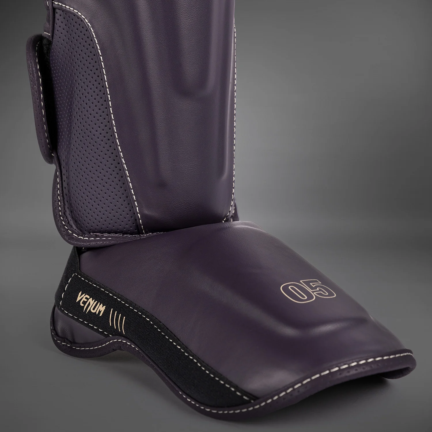 Venum Impact Evo Shin Guards - Deep Purple - Image 2