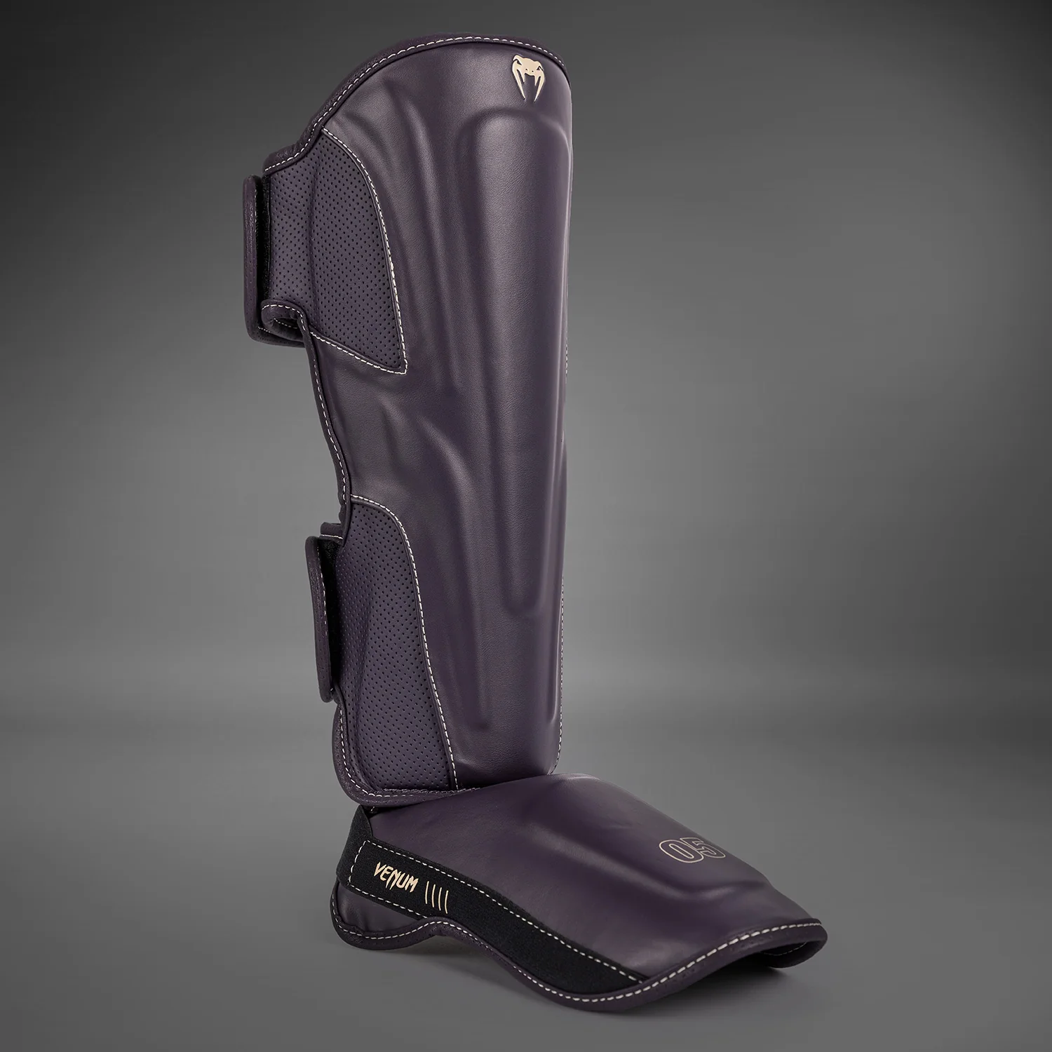 Venum Impact Evo Shin Guards - Deep Purple - Image 3