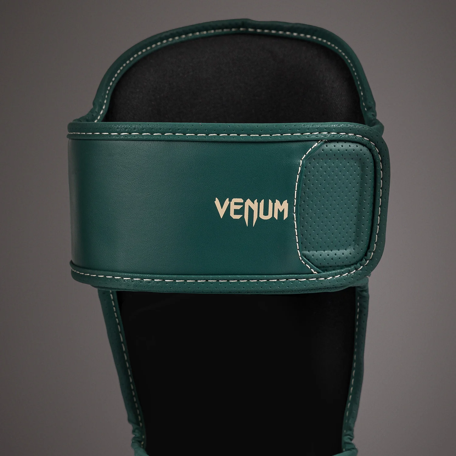 Venum Impact Evo Shin Guards - Emerald Green - Image 5