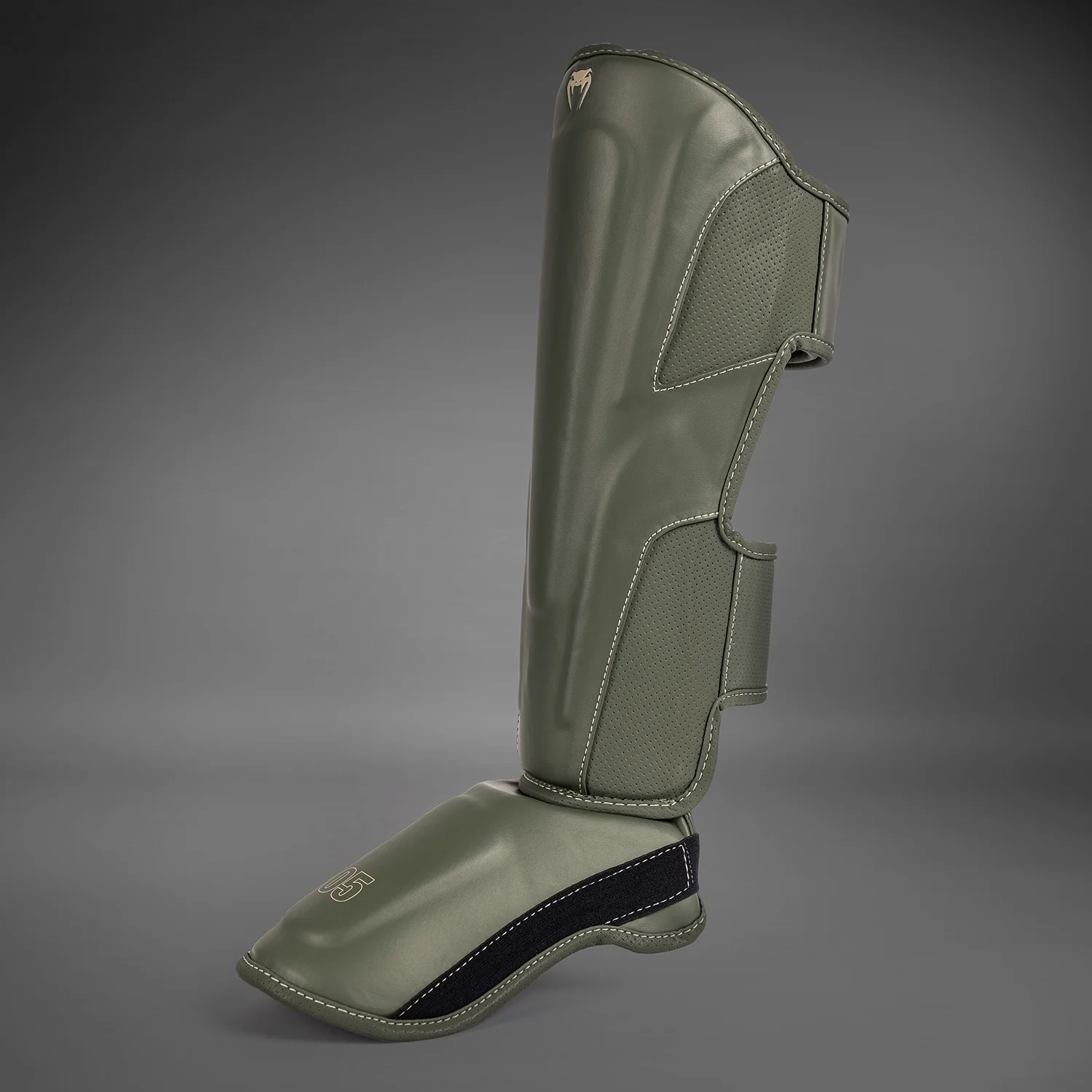 Venum Impact Evo Shin Guards - Military Green - Image 3