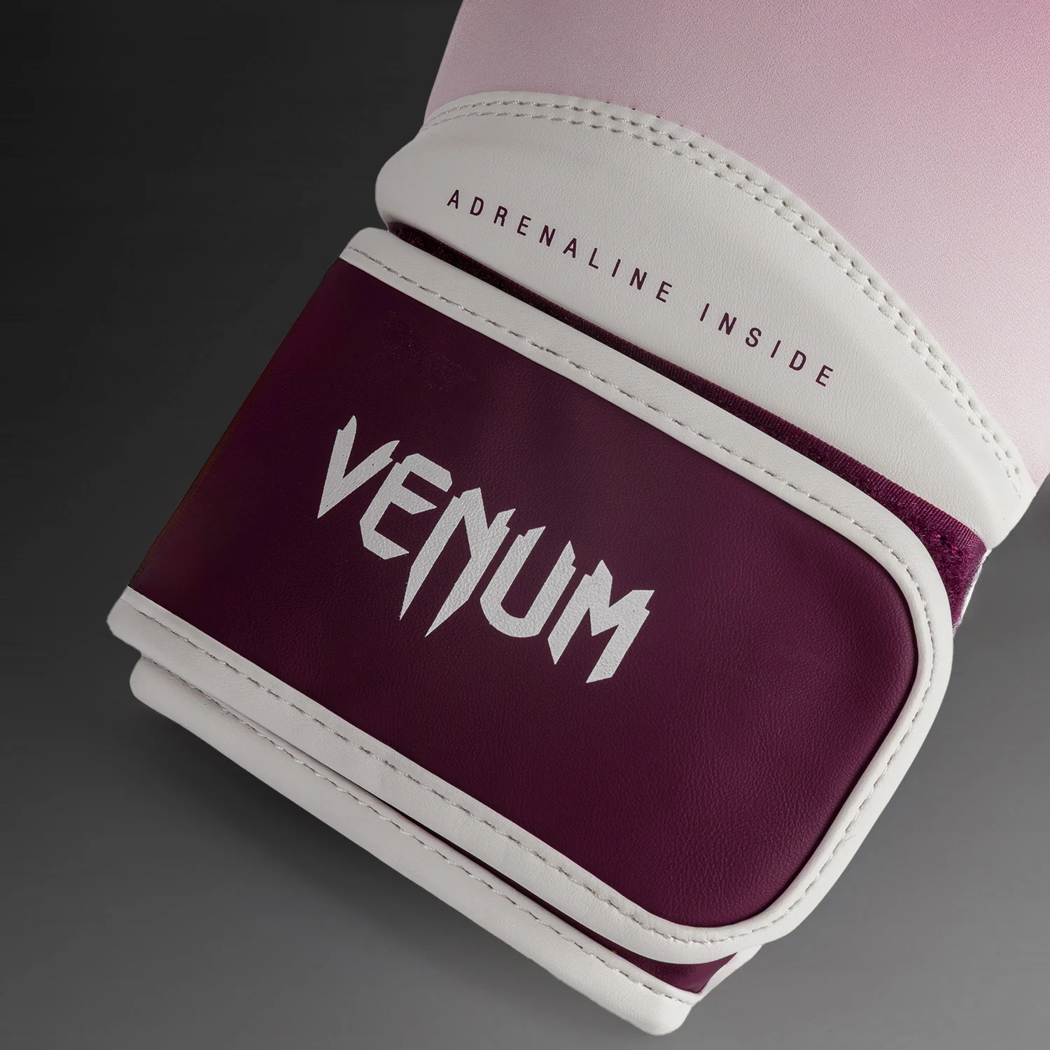 Venum Iris Boxing Gloves - Plum/white - Image 6