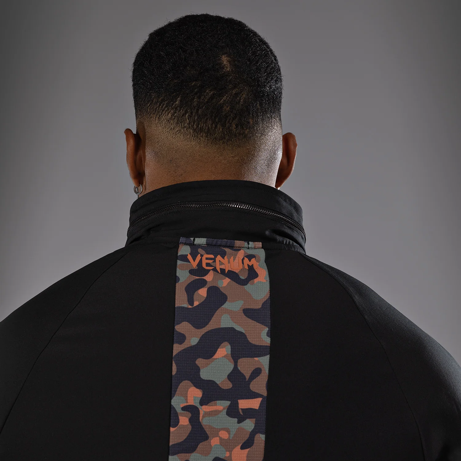 Venum Jungle Ops Track Jackets - Black/Khaki Camo - Image 6