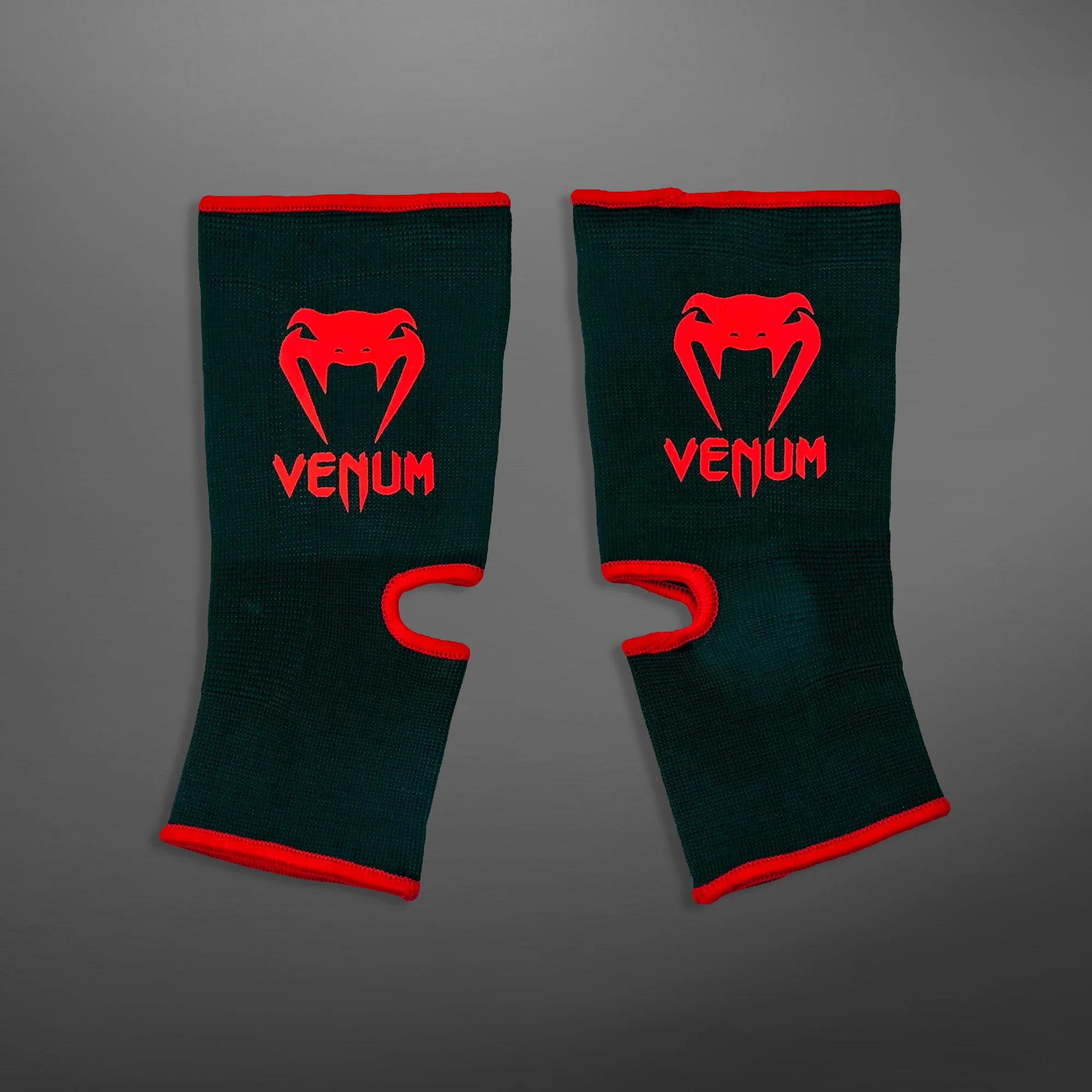 Venum Kontact Ankle Support Guards - Black/Red - Image 2