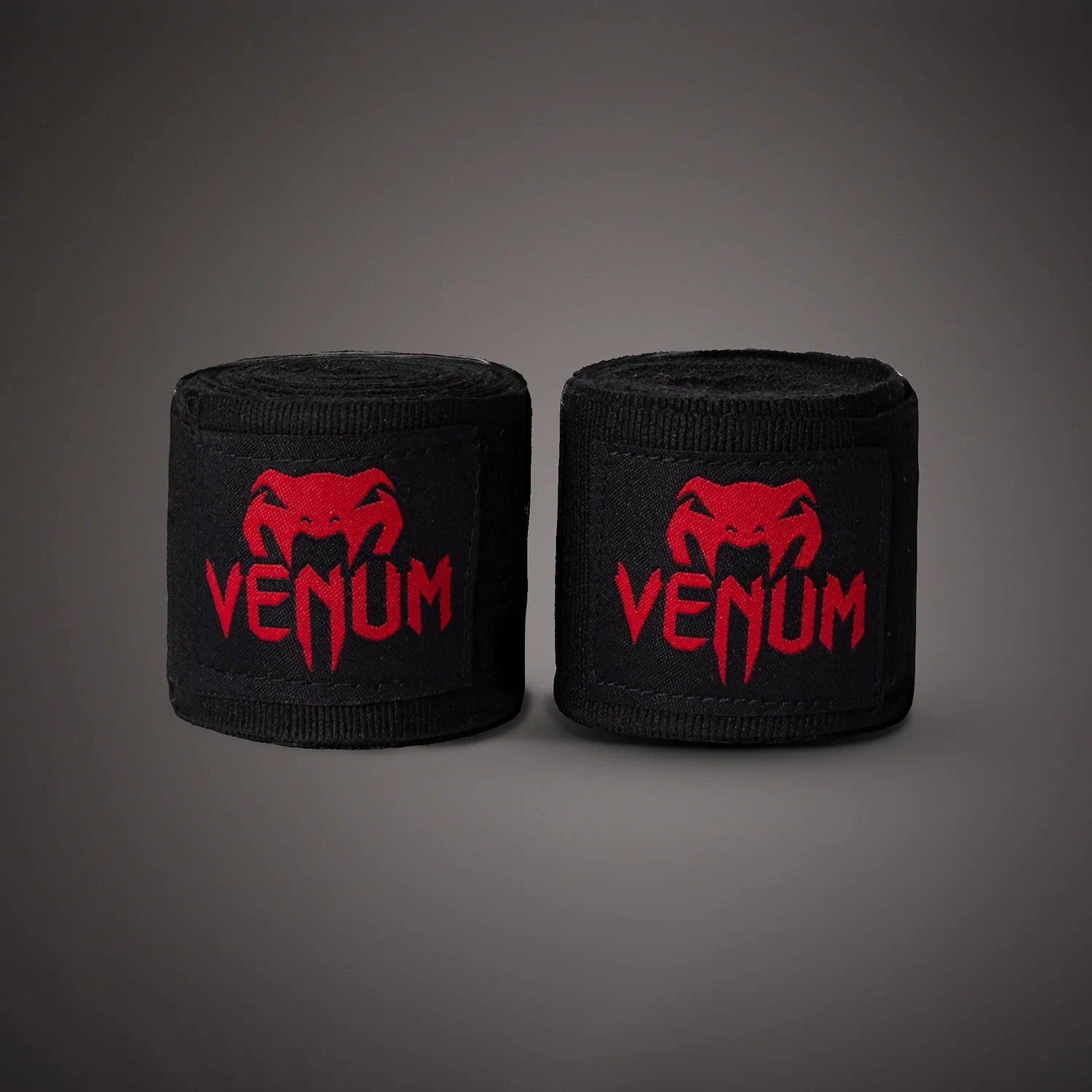 Venum Kontact Boxing Hand Wraps - Black/Red - 4m (157 in)