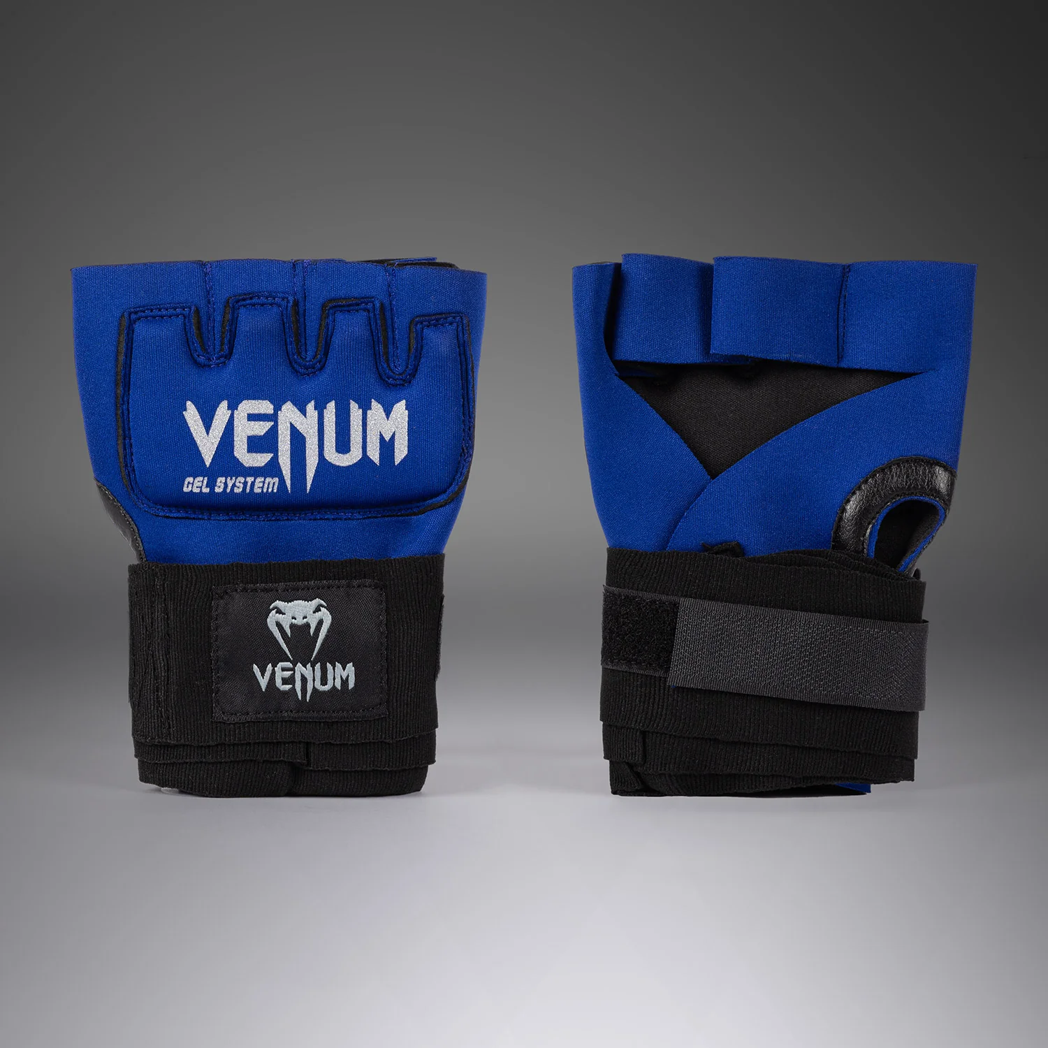 Venum Kontact Boxing Handwraps - Royal Blue/ Silver - Image 3