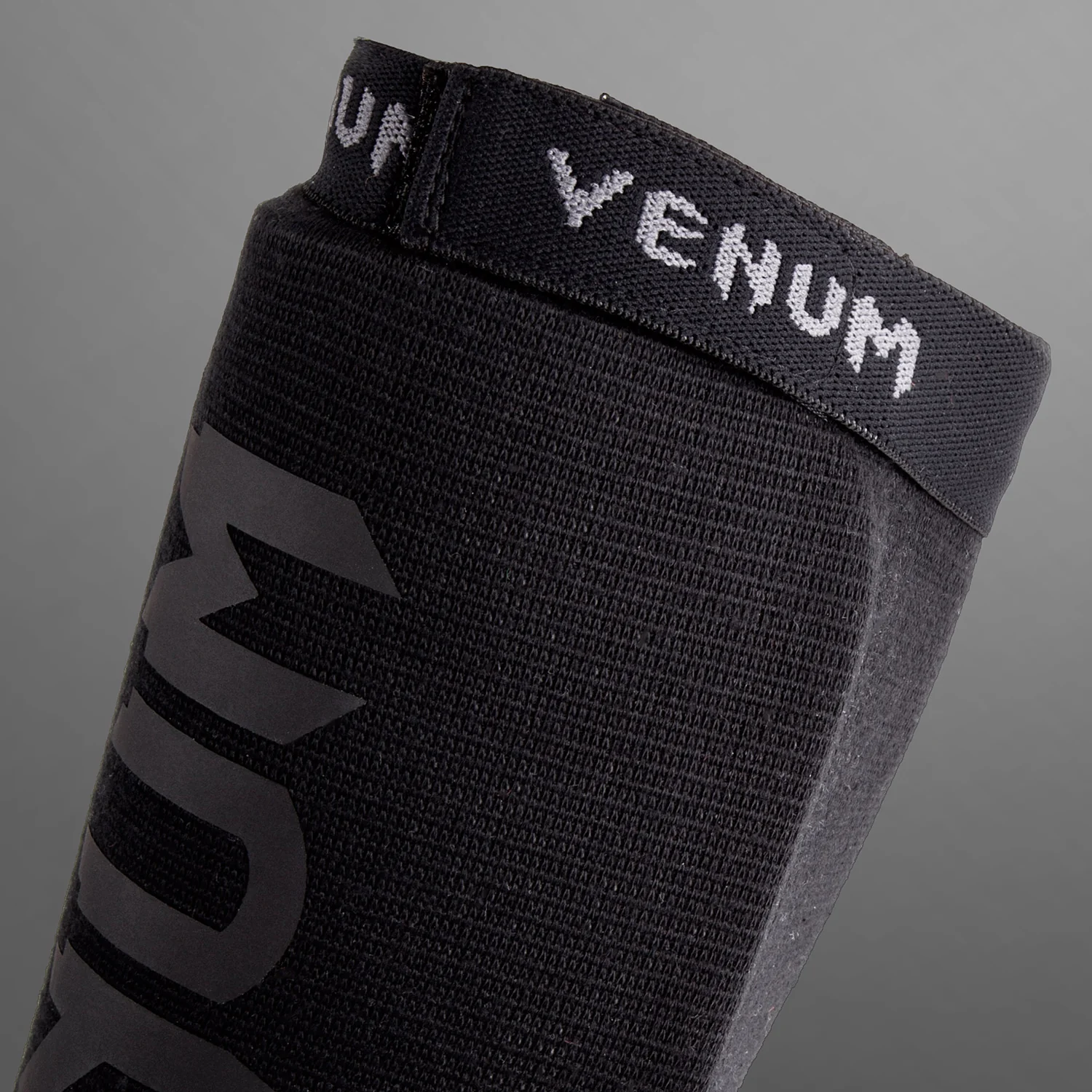 Venum Kontact Shin Guards - Black/Black - Image 4