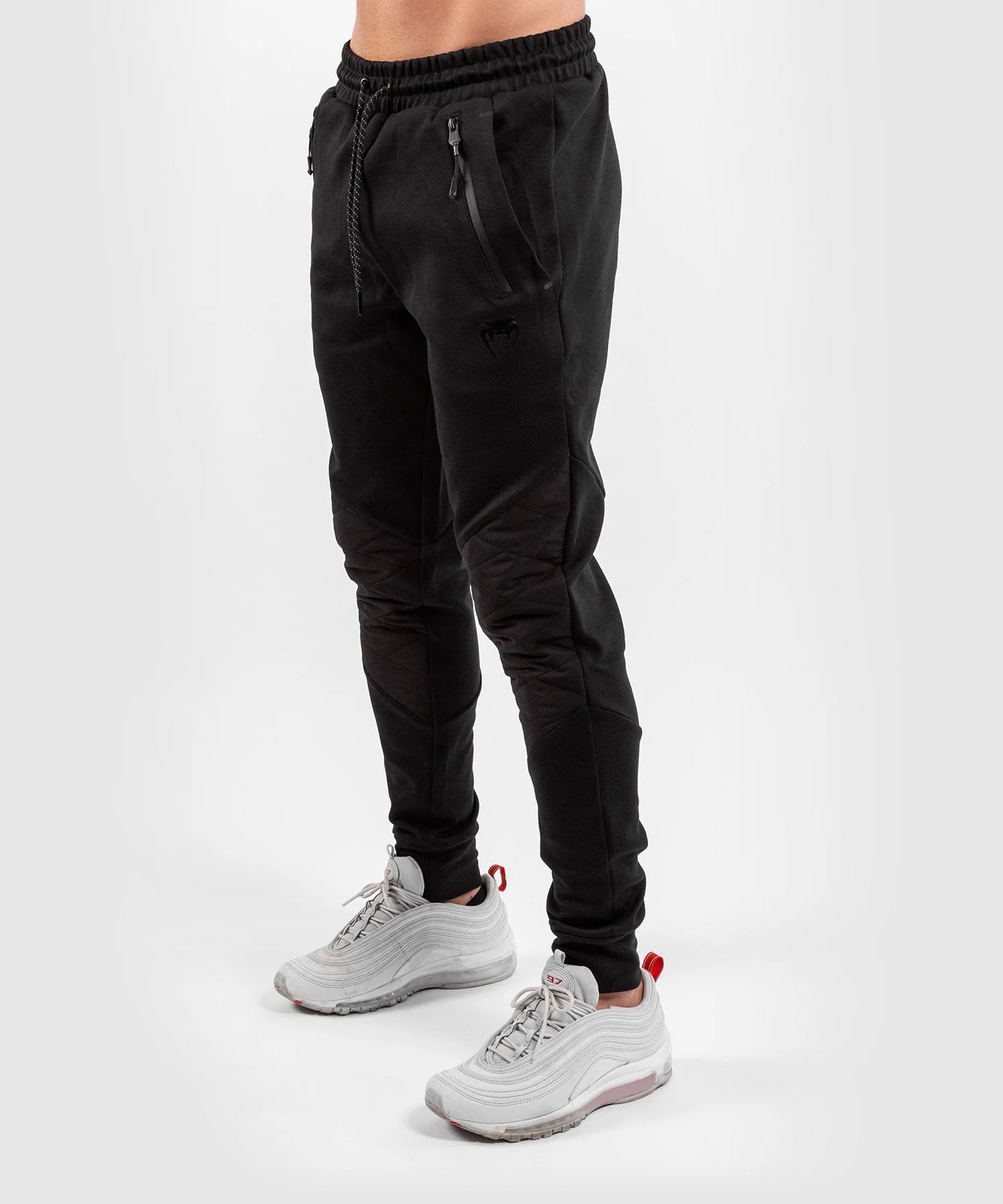 Venum Laser 2.0 Joggers - Black/Black - Image 2