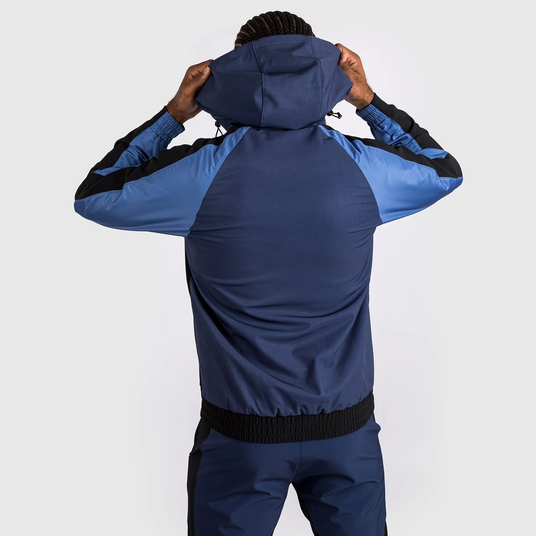 Venum Laser 3.0 Track Jacket - Black/Blue - Image 2