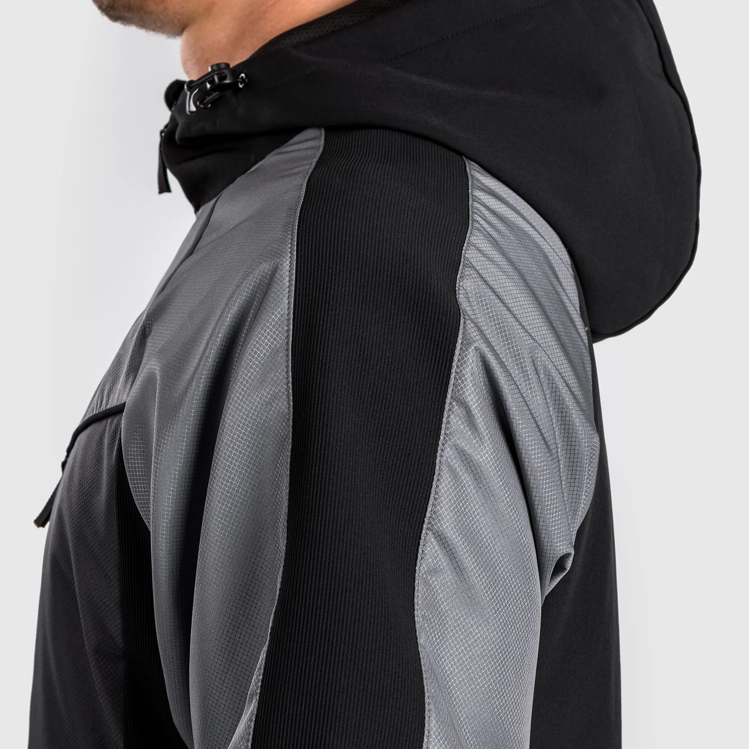 Venum Laser 3.0 Track Jacket - Black/Grey - Image 5