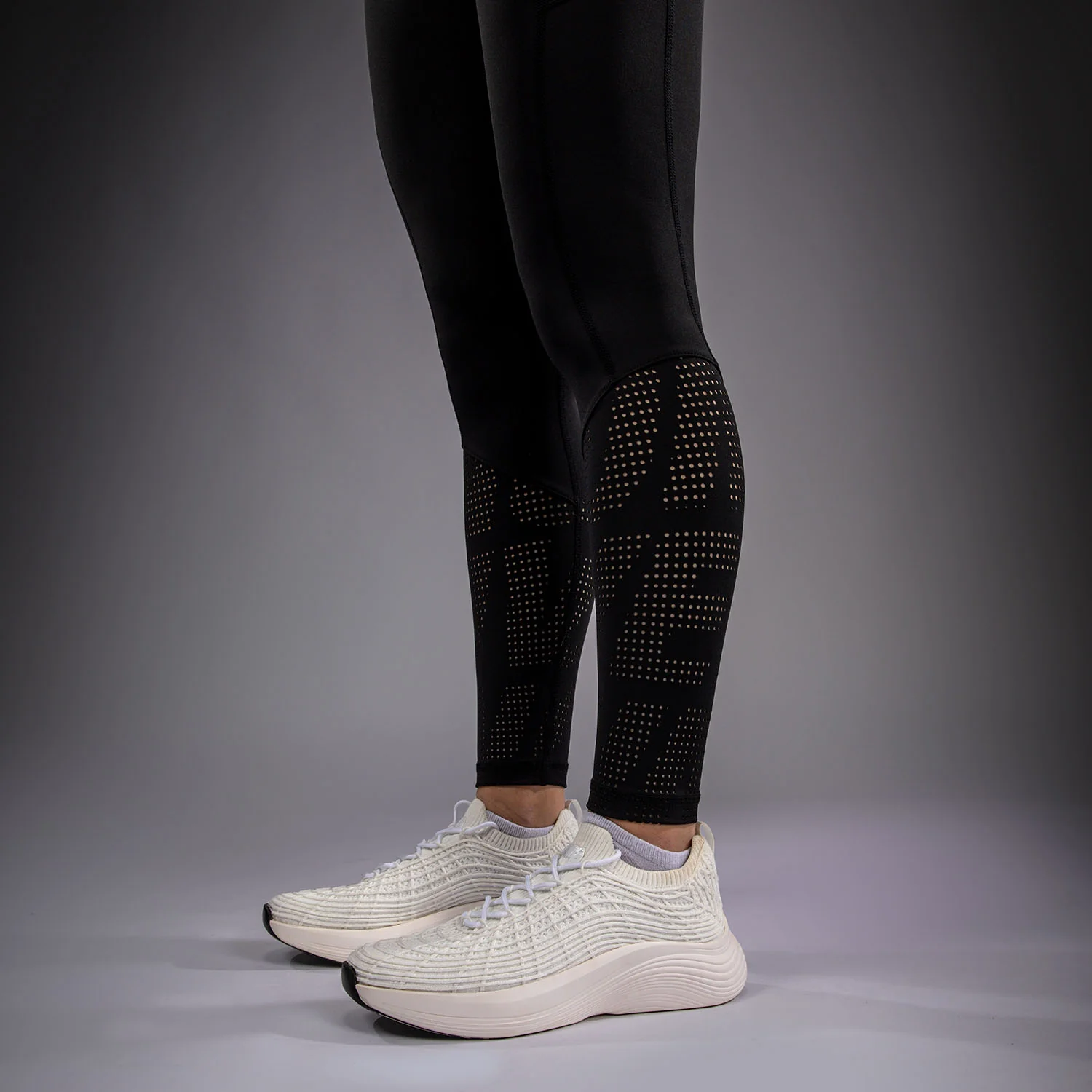Venum Lazer Women's Leggings - Black/Yellow - Image 7