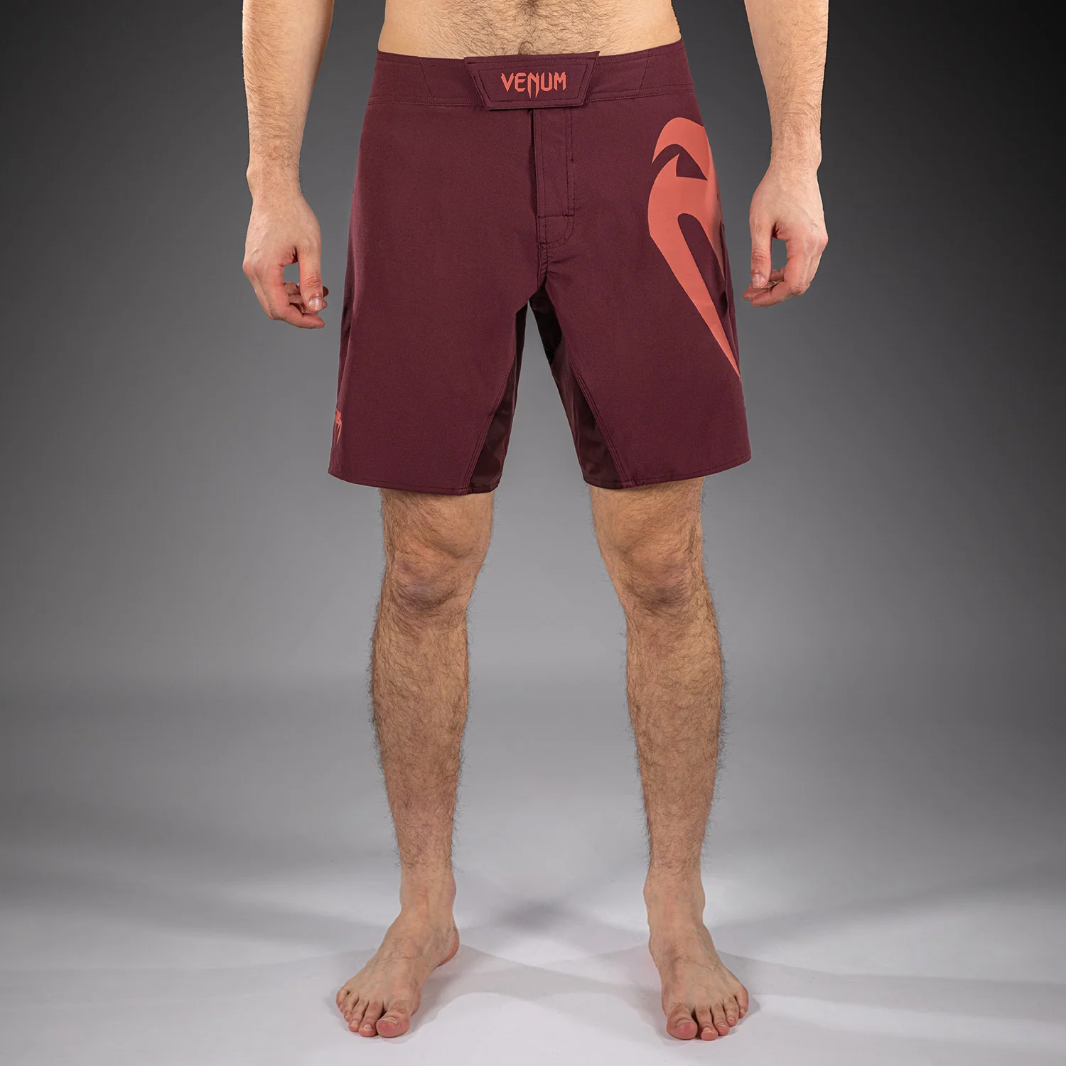 Venum Light 5.0 Fightshorts - Dark Brown/Terracota