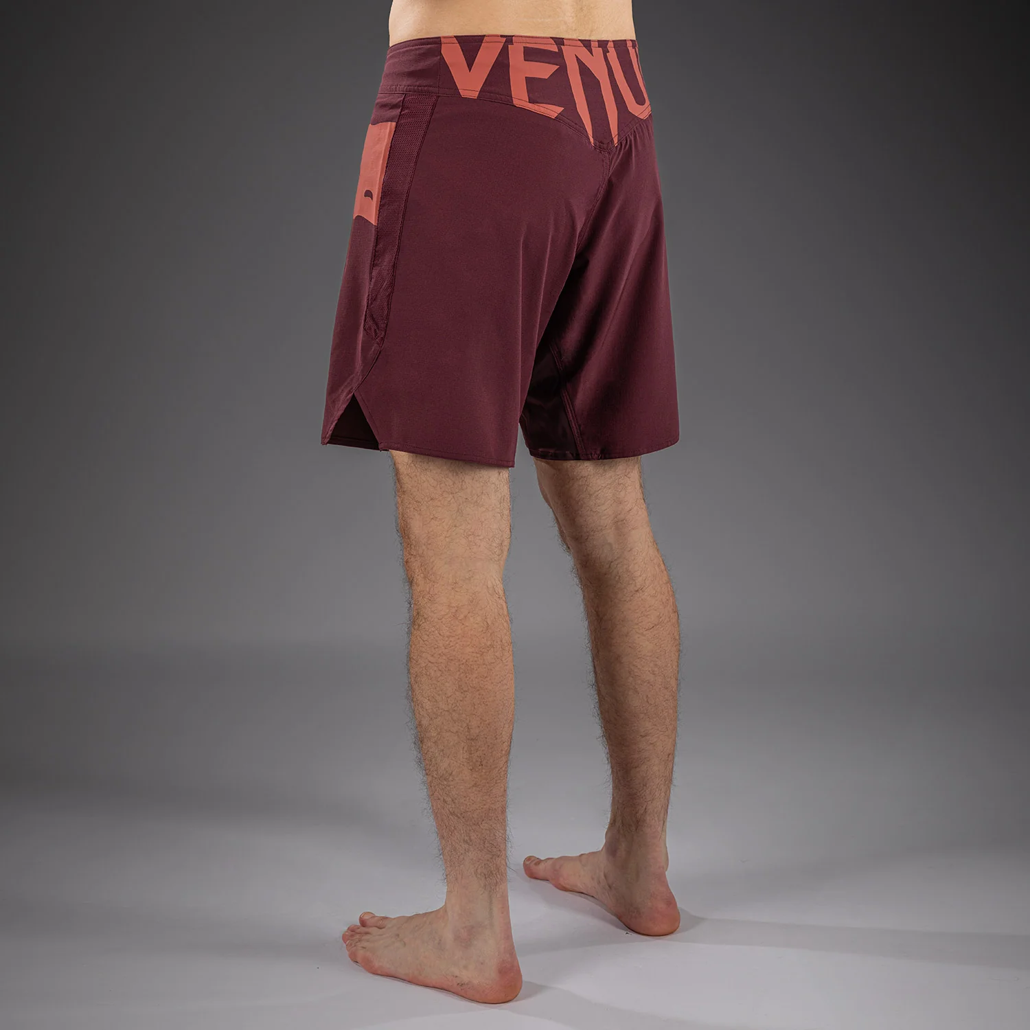 Venum Light 5.0 Fightshorts - Dark Brown/Terracota - Image 3