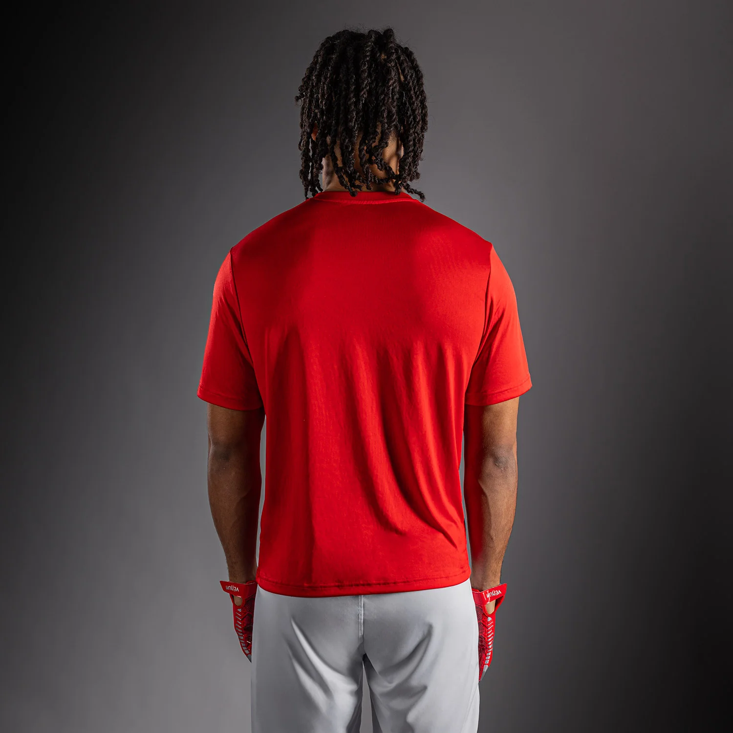 Venum Lineup Performance Short Sleeve T-Shirt - Red/White - Image 4