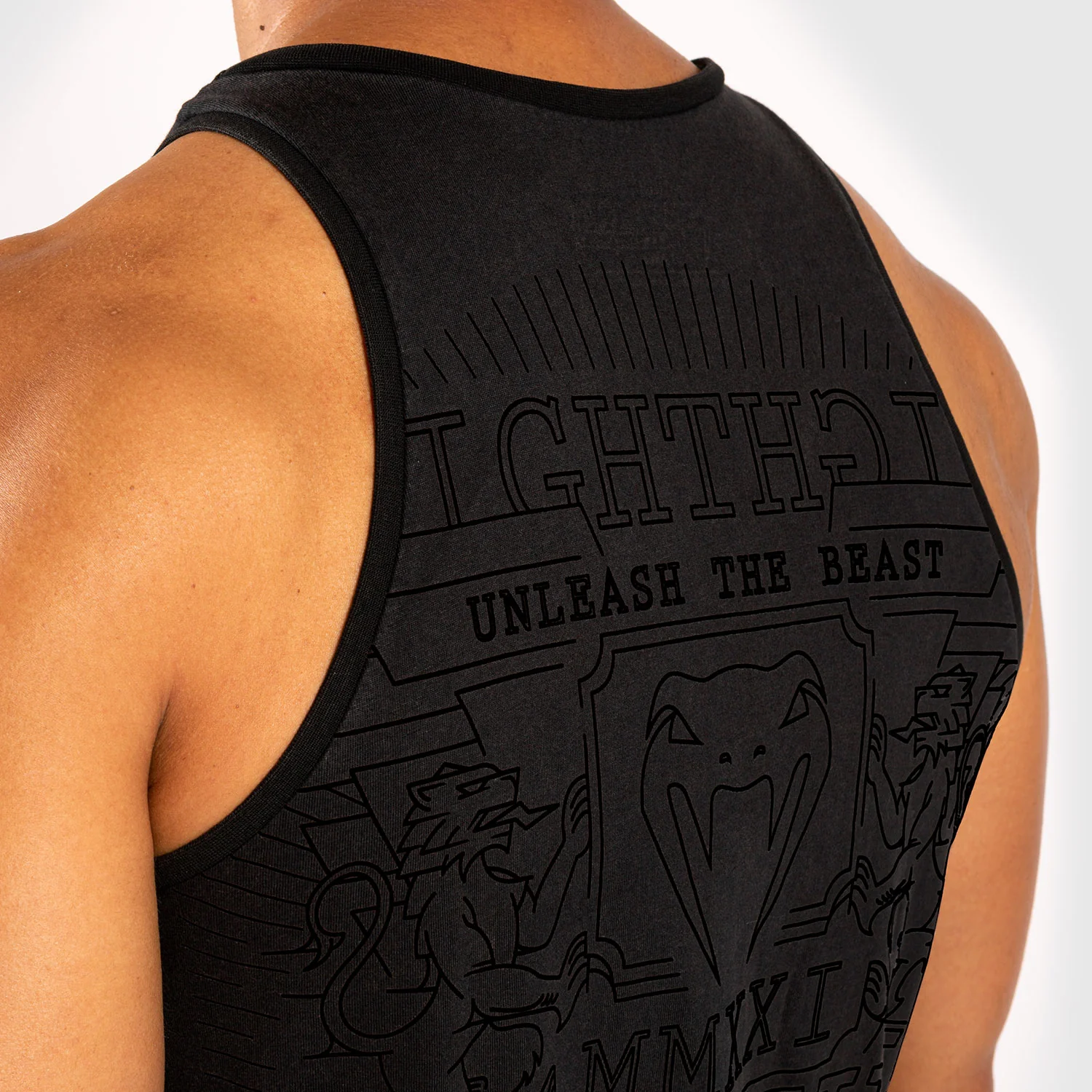 Venum Lions21 Tank Top - Black/Black - Image 6